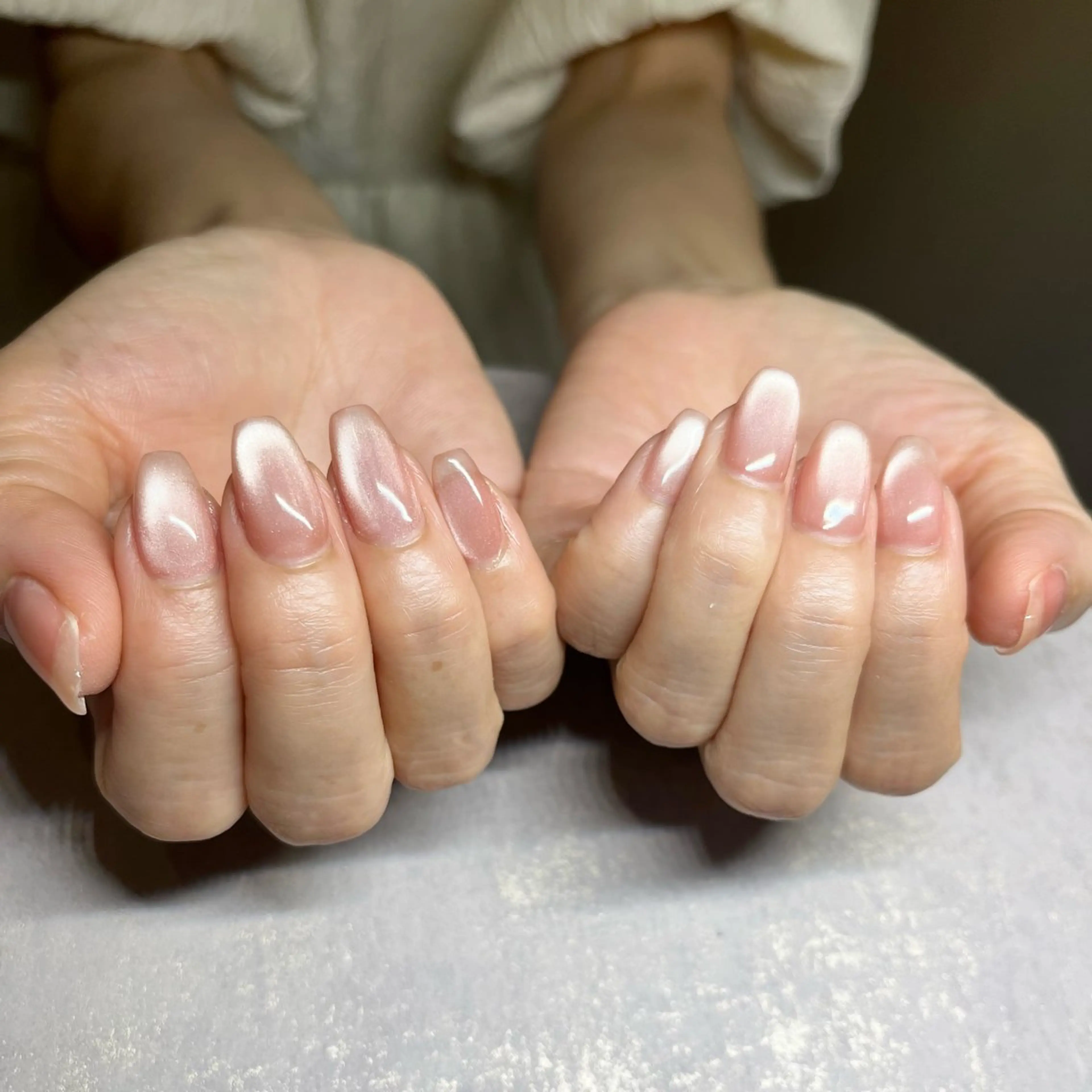 ネイル マグネットネイル シンプルネイル ハンドネイル MORE-NAIL所属・Miki. MORE -NAILのネイルデザイン