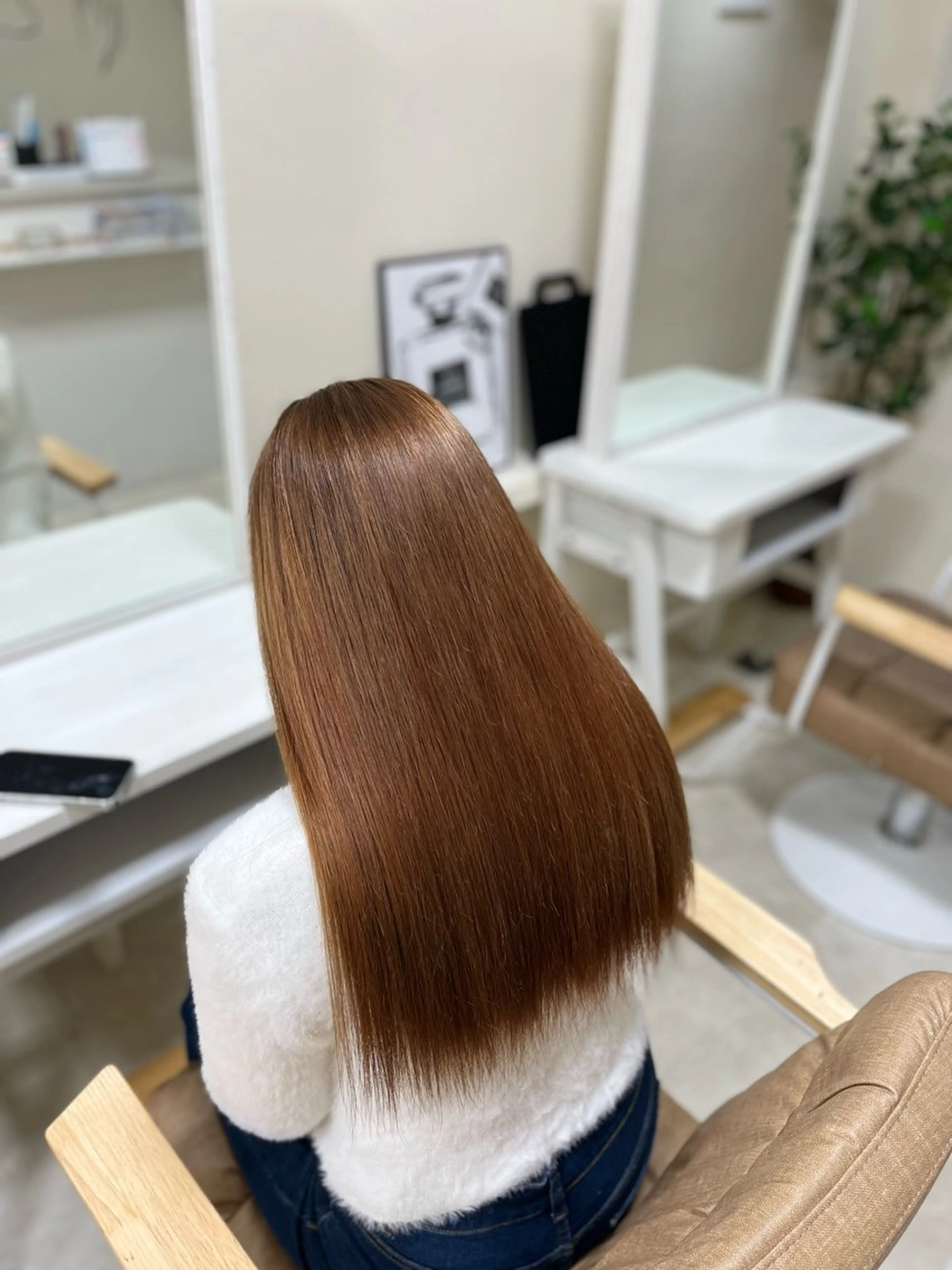 ロング ヘアカラー トリートメント ミルクティー量産💙 💙ブリーチ特化💙のヘアスタイル