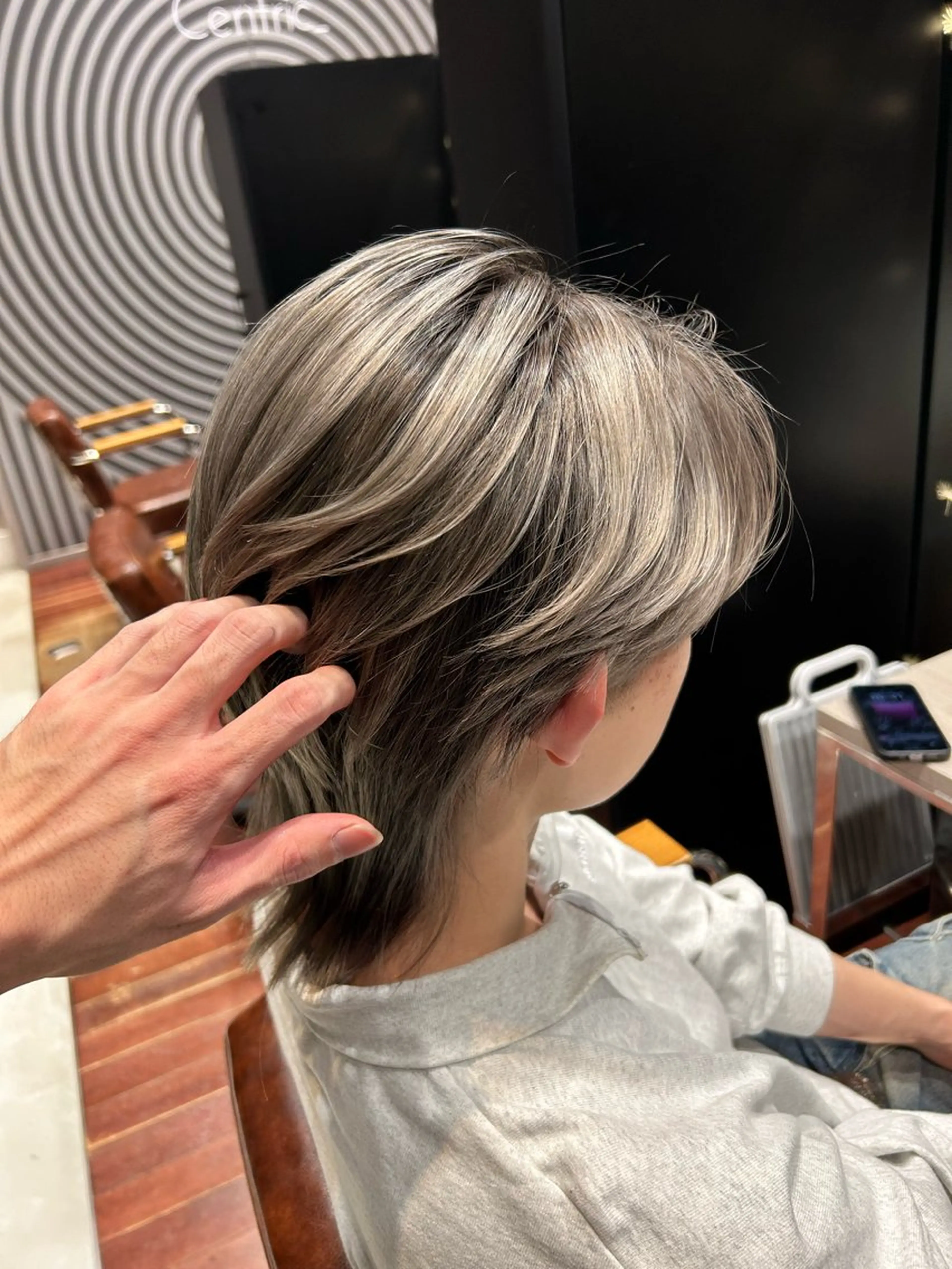 カラー メンズ カット ヘアカラー 波巻き/ツイスパ/ メンズ特化🐺米山歩のヘアスタイル