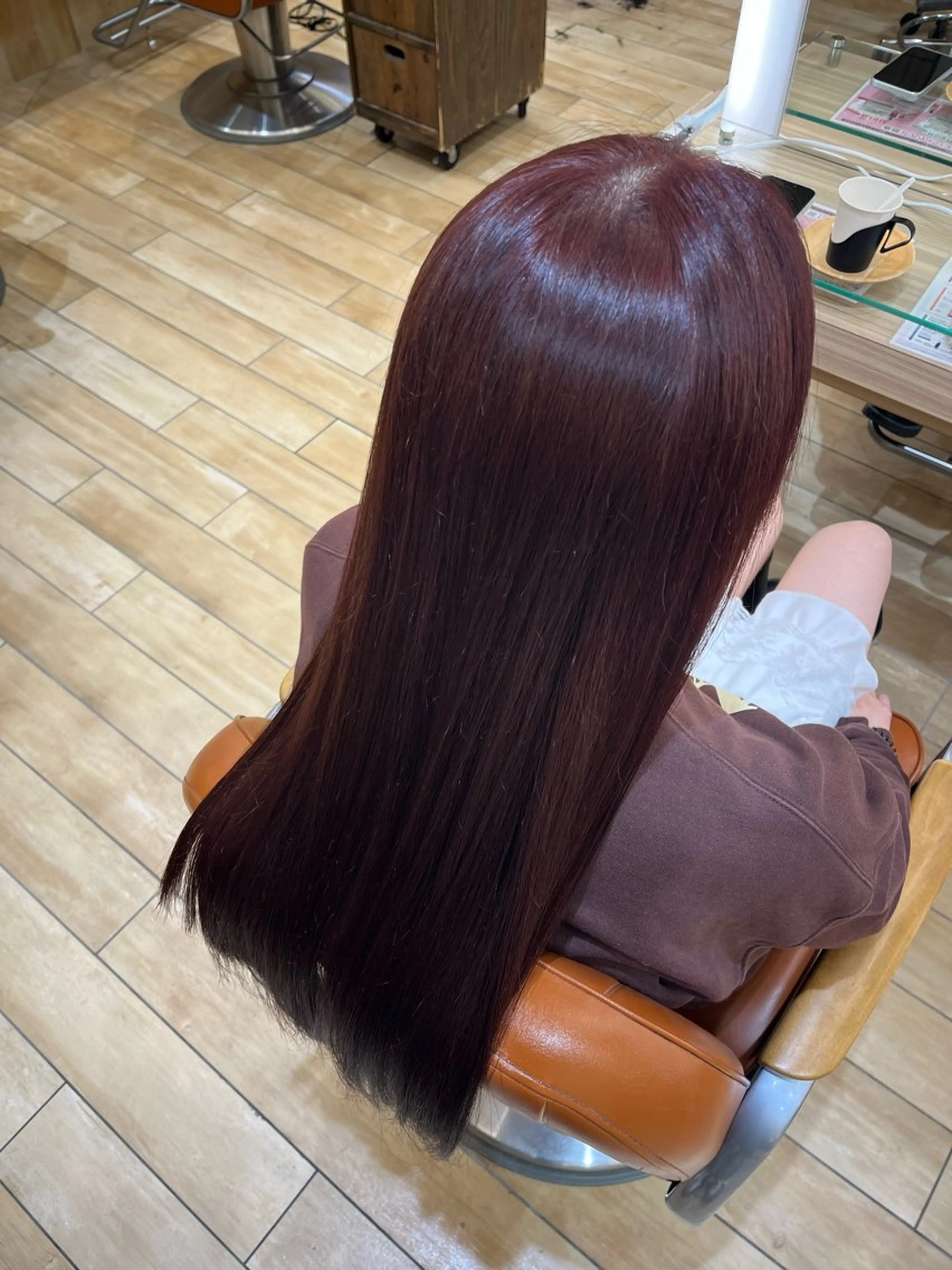 ロング カラー 新宿/ 谷合 玲花のヘアスタイル