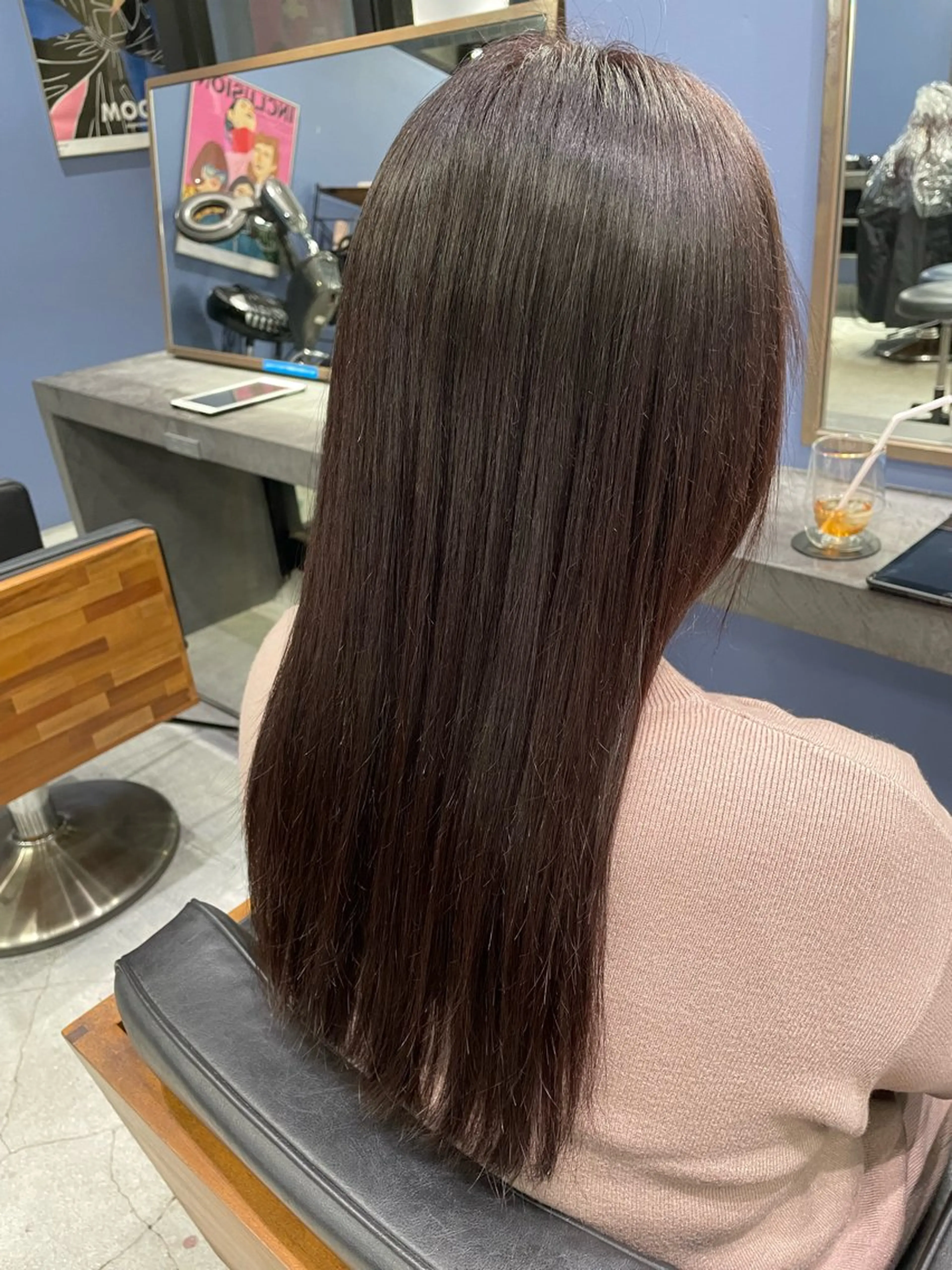 ロング カラー ヘアカラー トリートメント 🌿長尾俊汰🌿 透明感カラーのヘアスタイル