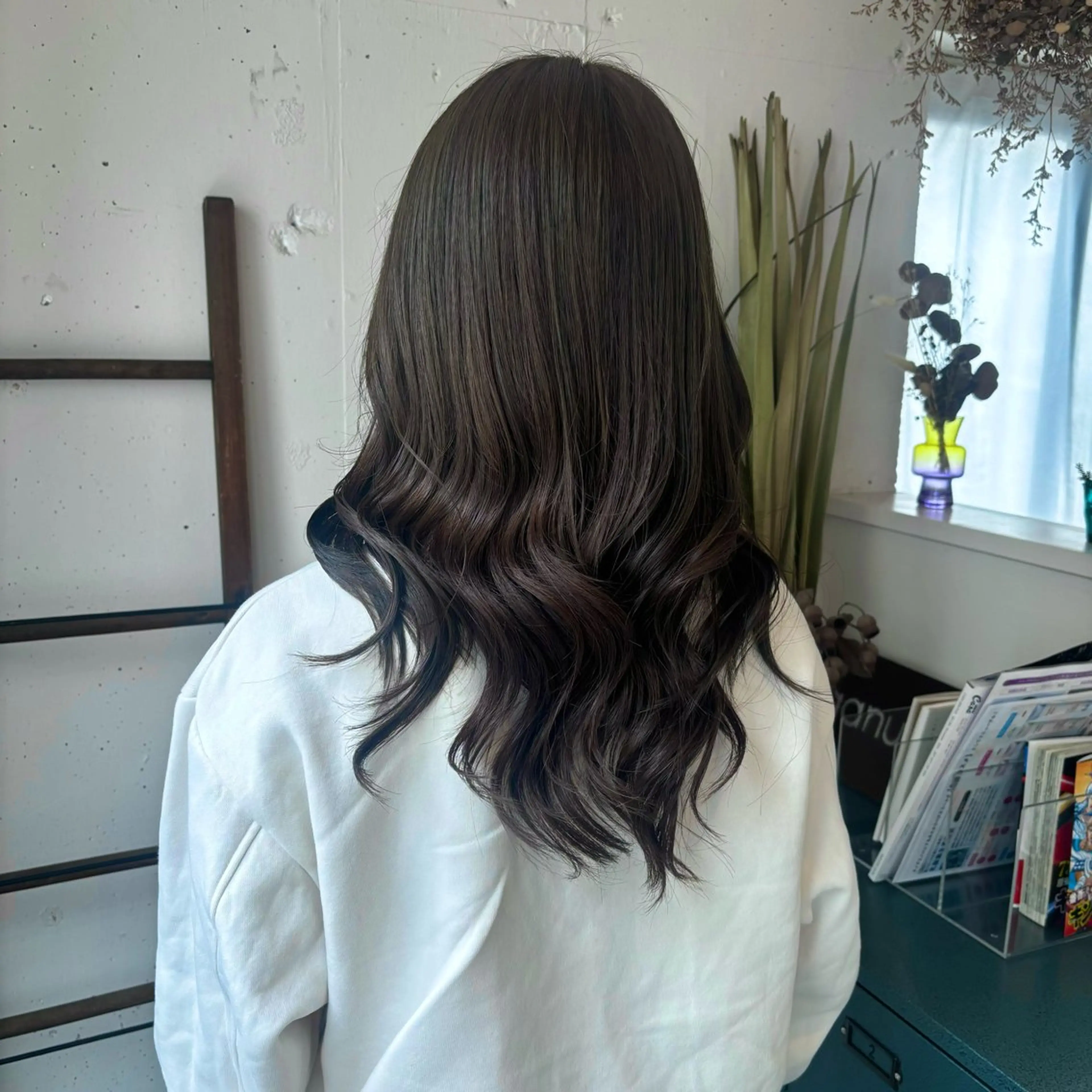 ロング カラー 透明感カラー ヘアカラー 🍒サクラ🍒 /透明感カラー/艶髪のヘアスタイル