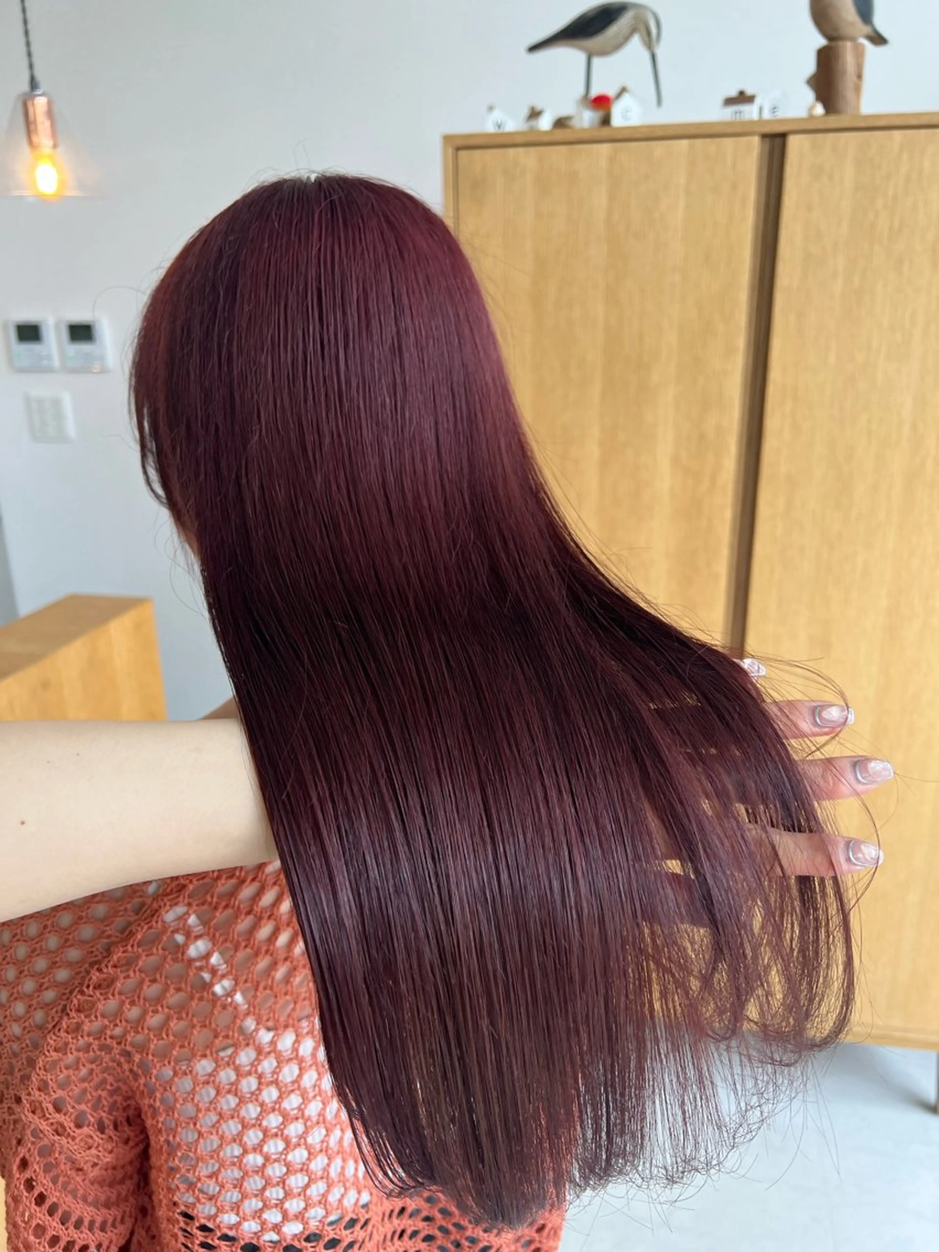 ロング カラー Una並木坂  透明感カラー＆髪質改善＆韓国ヘア所属・松本 凜那のヘアスタイル