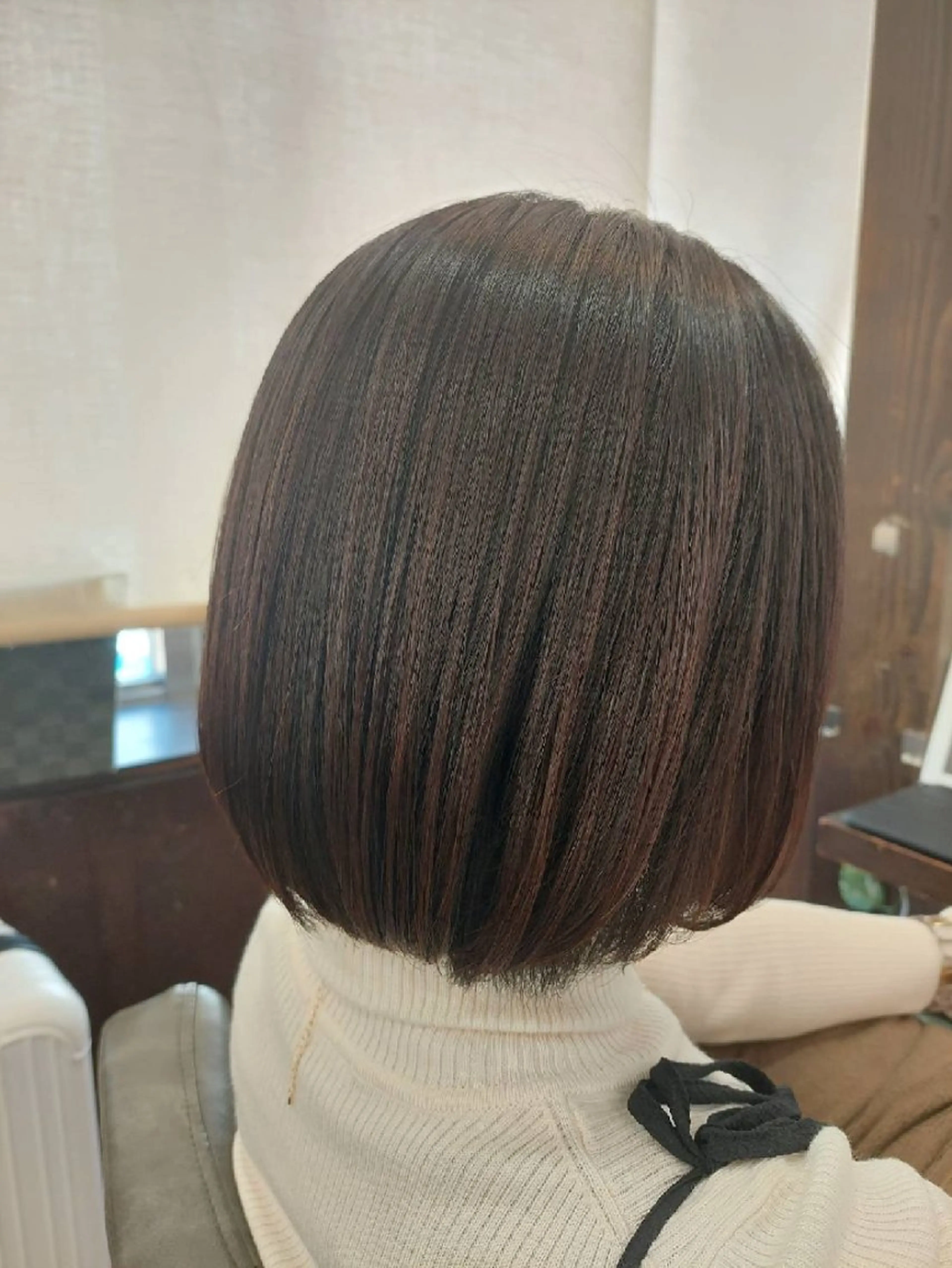 ショート 縮毛矯正 横手 美奈のヘアスタイル