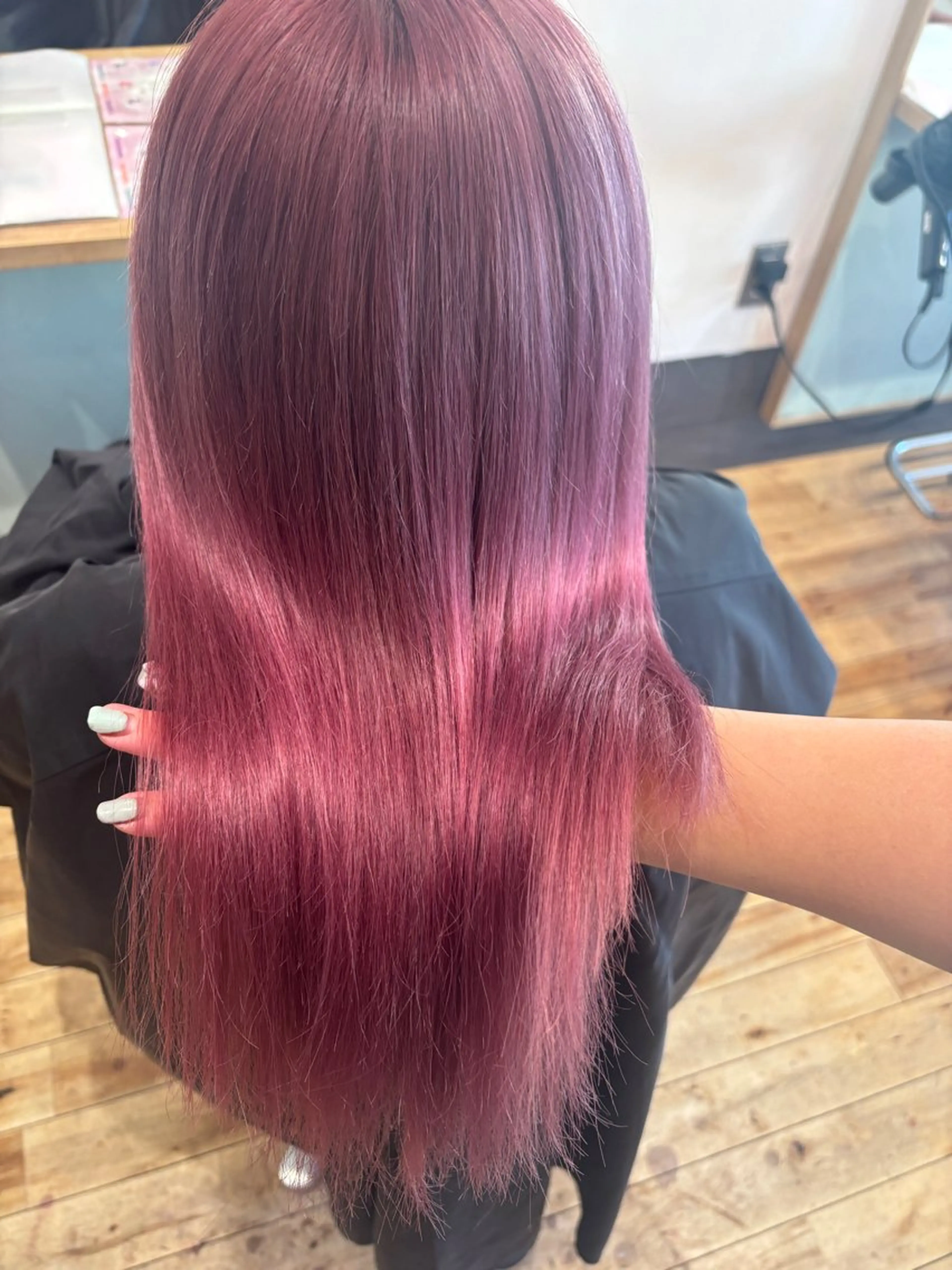 セミロング ️🩵RINKA/ 艶color🩵のヘアスタイル