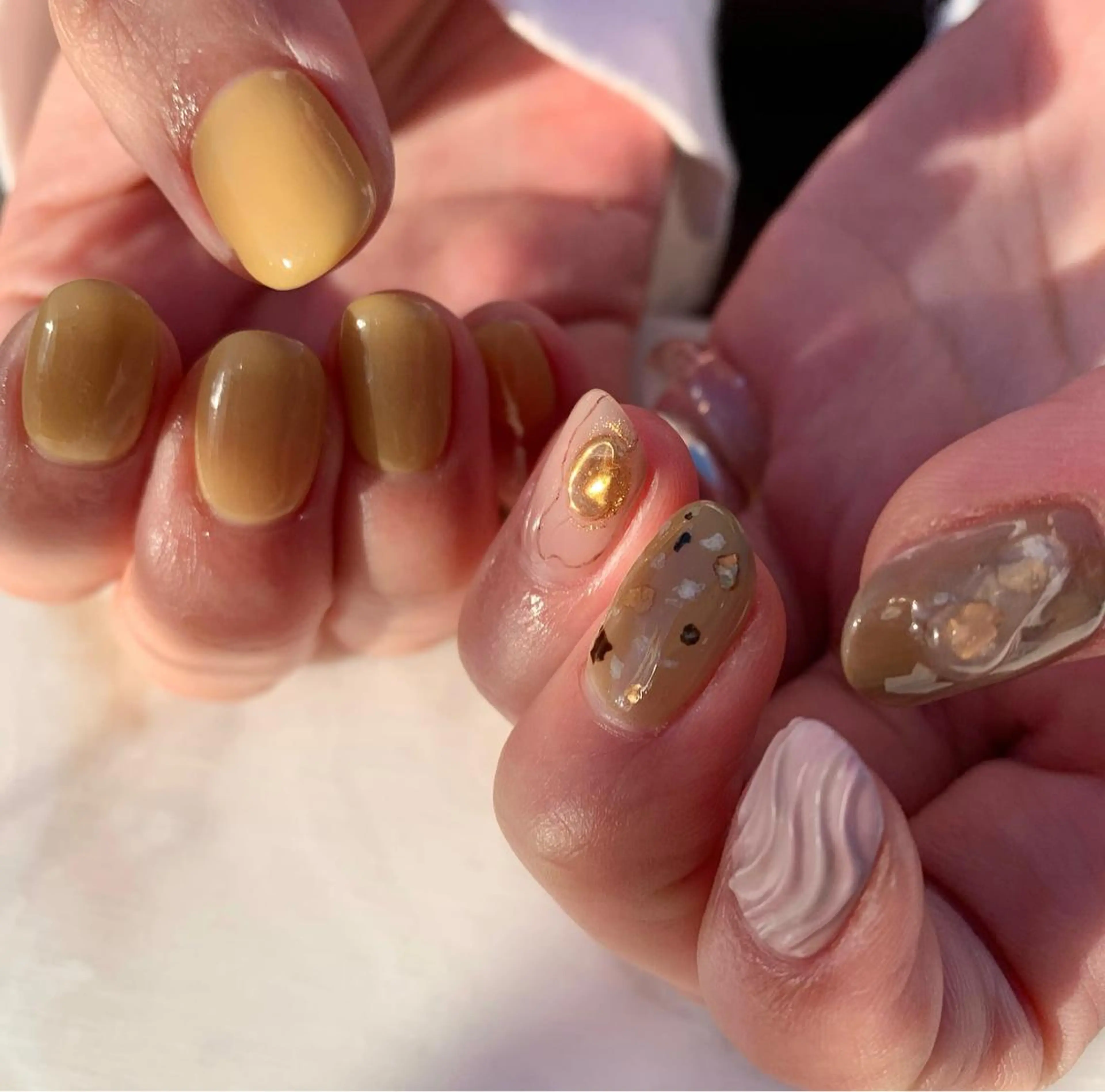 ネイル ハンドネイル 佐藤 穂乃香のネイルデザイン