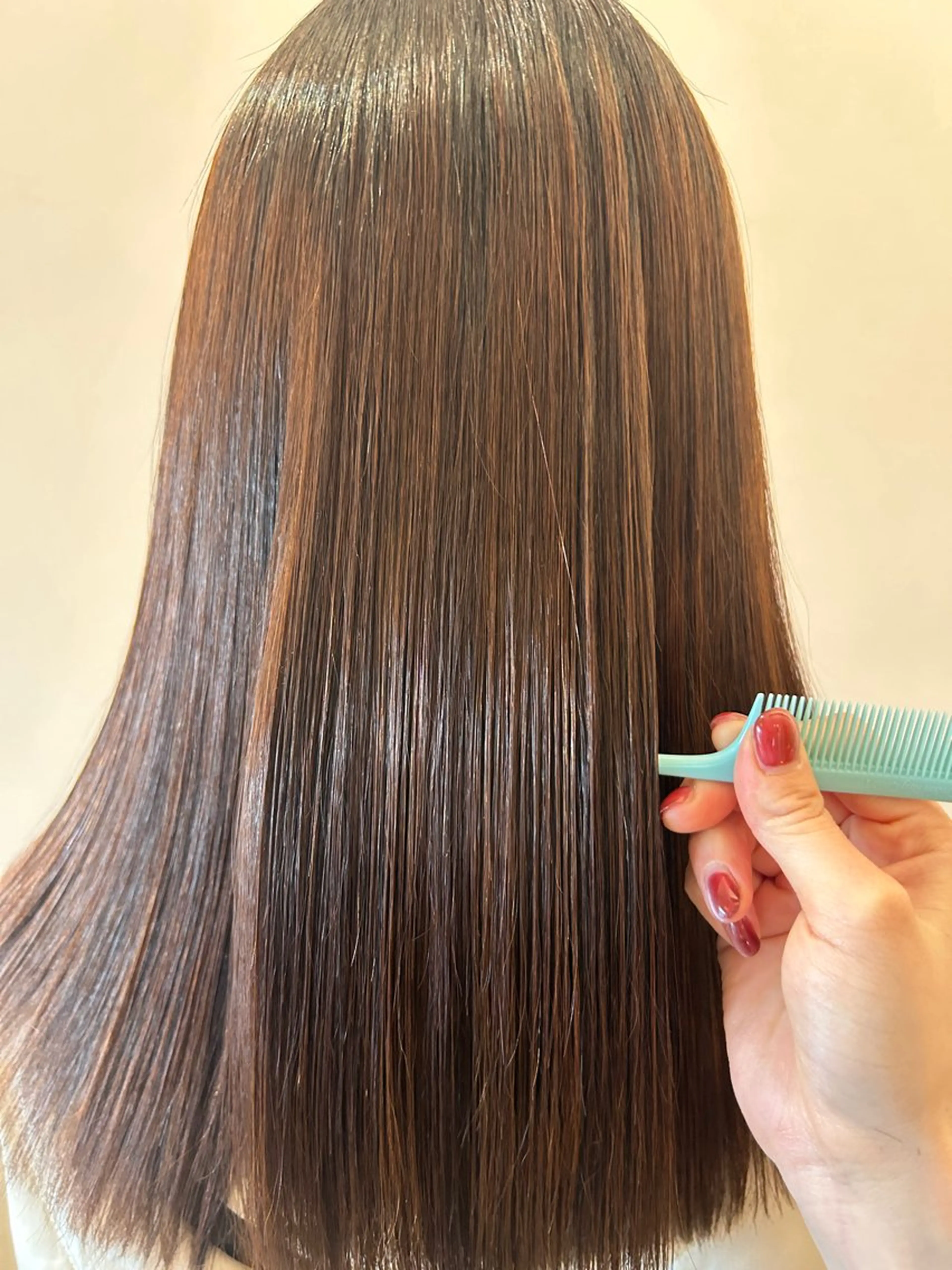 【✨ダメージ最小限！髪質改善ストレート＋似合わせカット✨】　補足の確認をお願いします。の写真