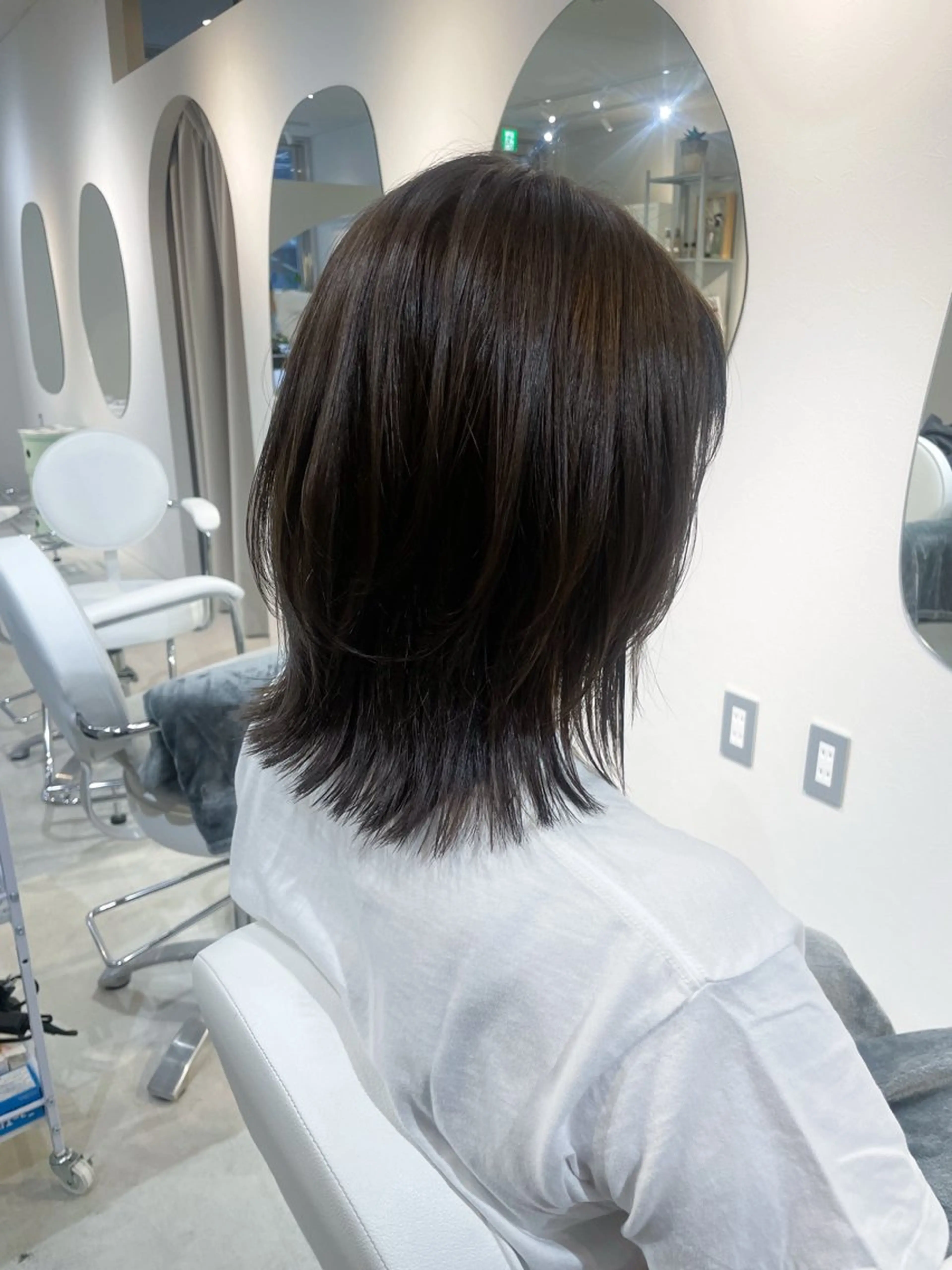 ミディアム 本町／美容室 yamamotoのヘアスタイル