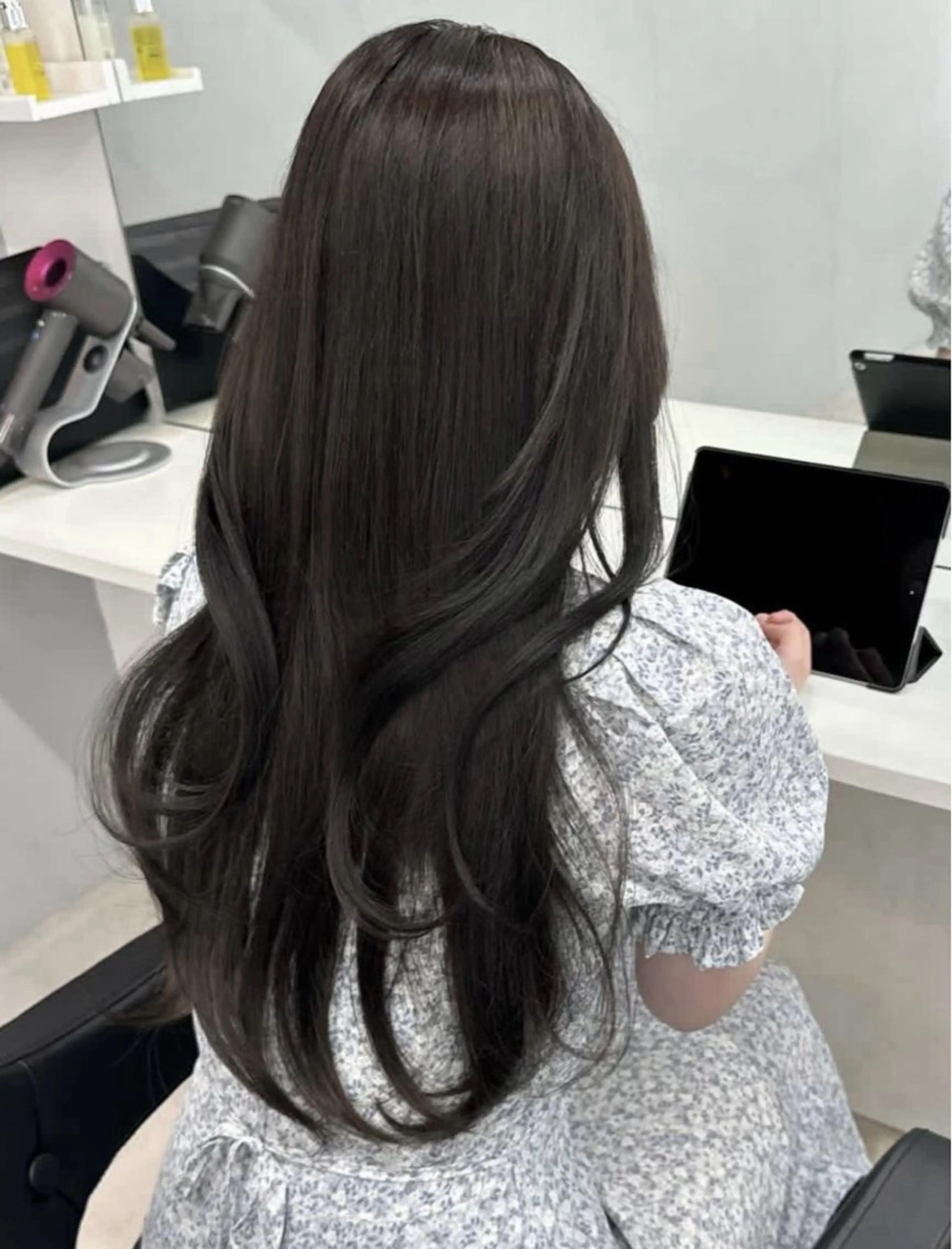 【レディース限定メニュー👸🏻🫧】カット＋3stepトリートメントの写真