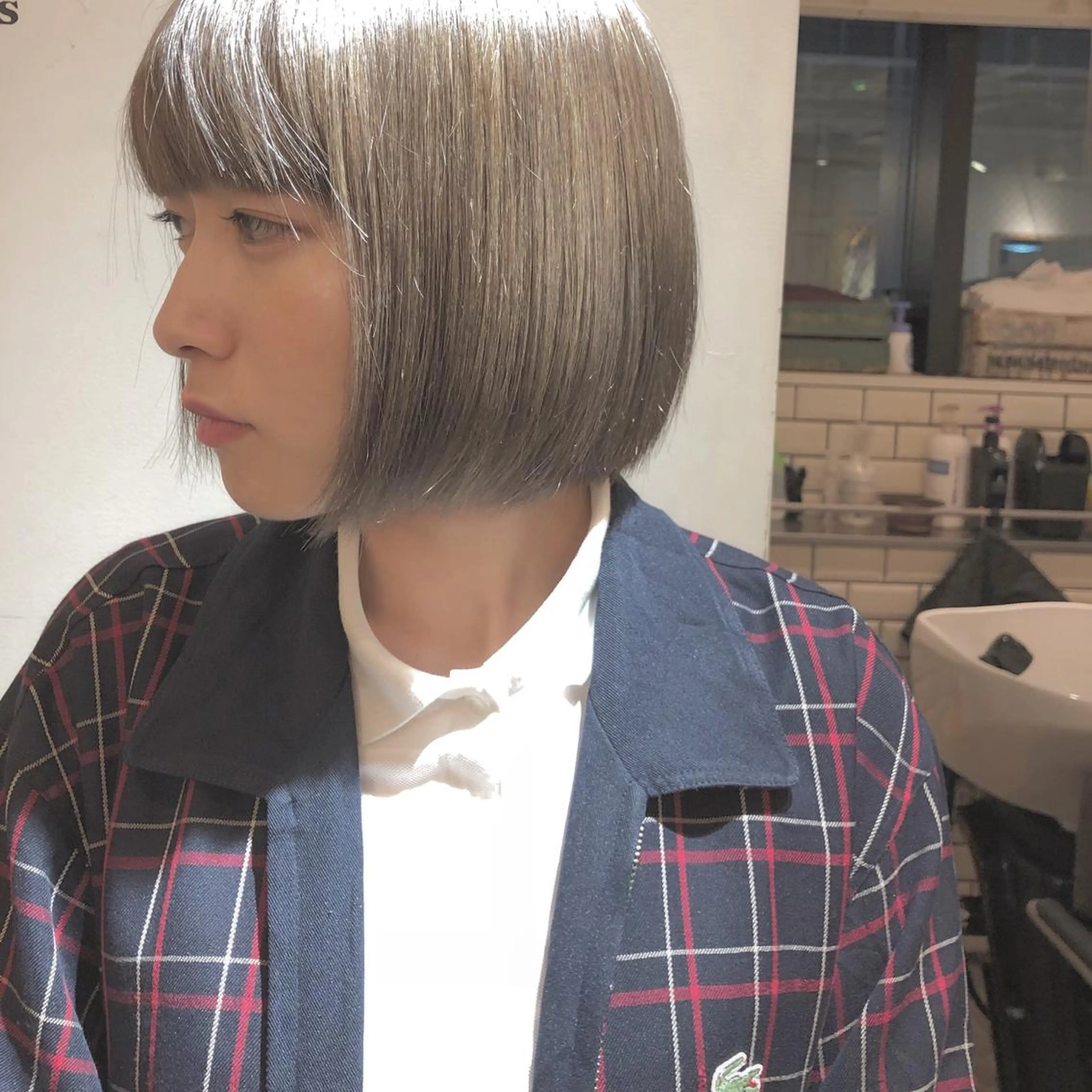 ショート ヘアカラー 🌸ハイトーン 新田　廉 🌸のヘアスタイル