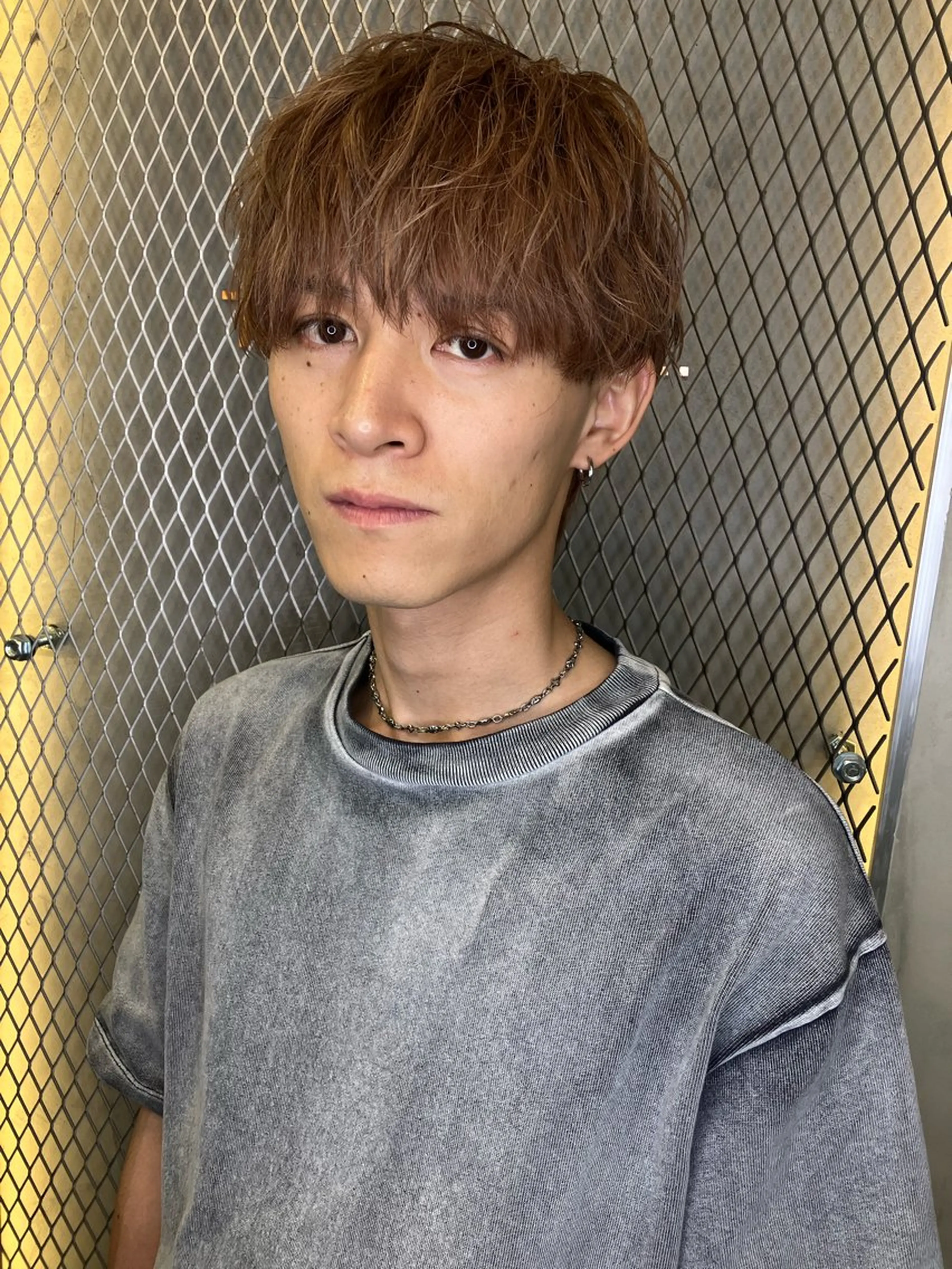 ショート メンズ カット 透明感カラー/ 髪質改善町田佑人のヘアスタイル