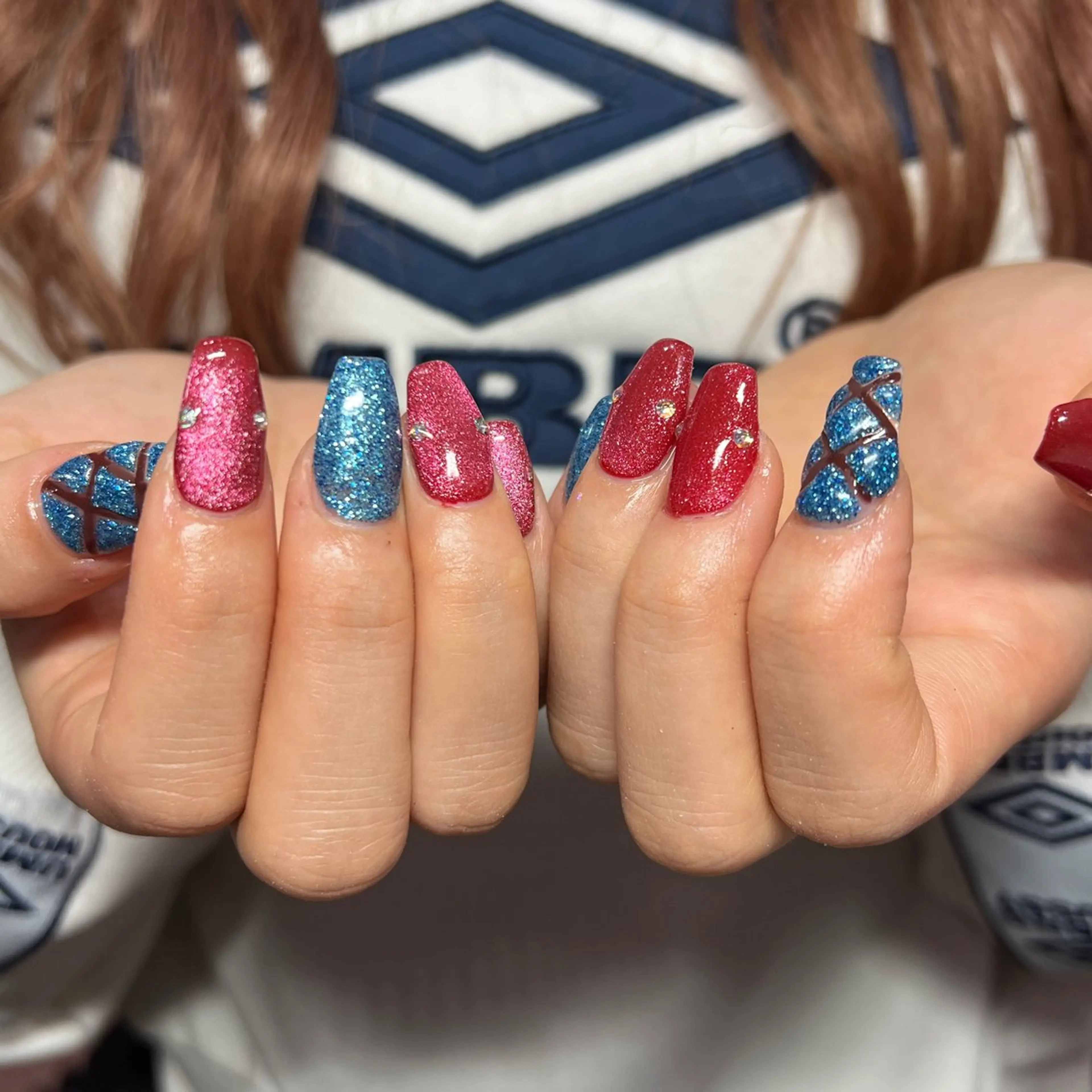 ネイル ラメ(グリッター) LeaLea nails.のネイルデザイン