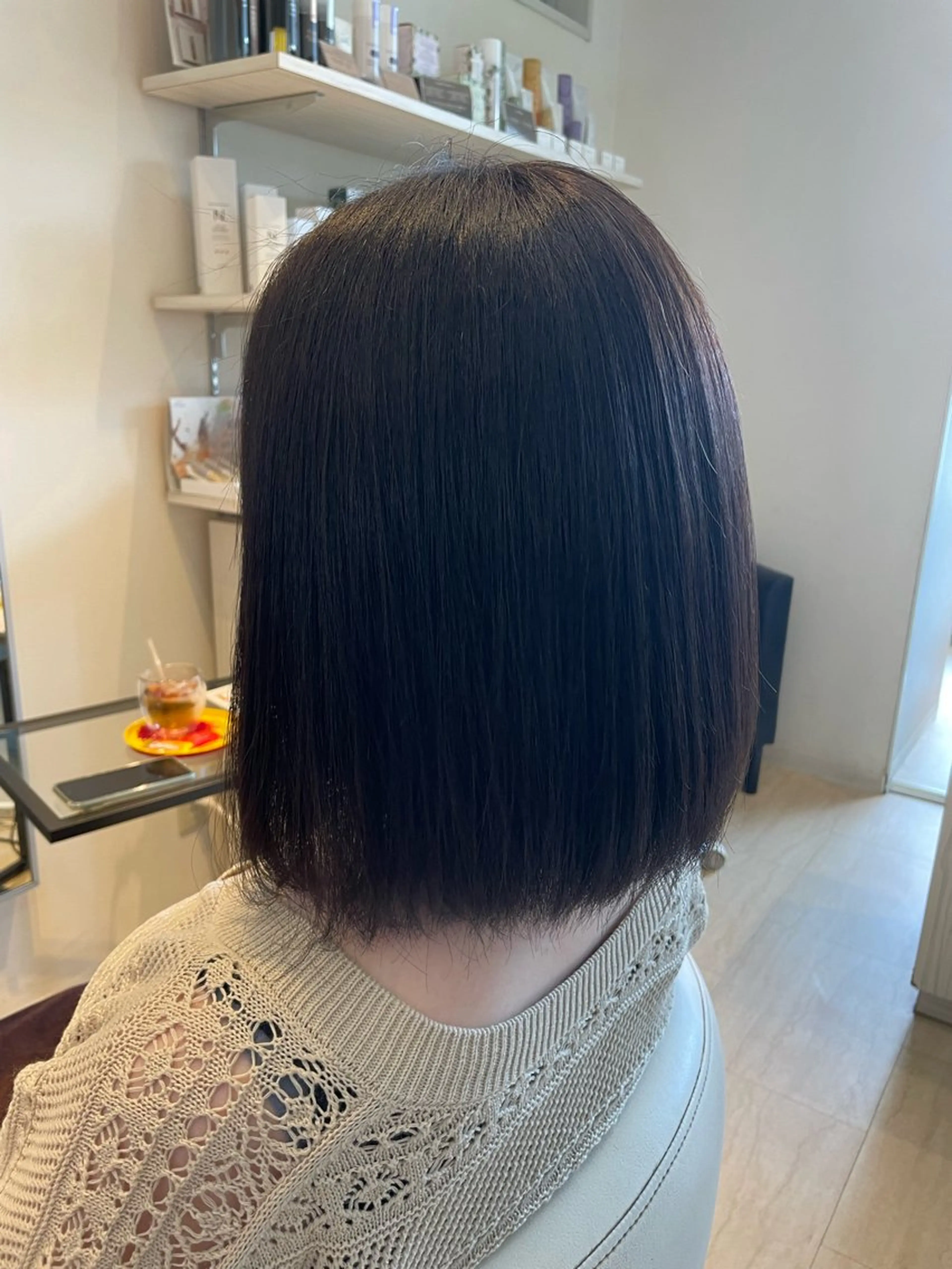 ミディアム カット lachiq R+ カイトのヘアスタイル