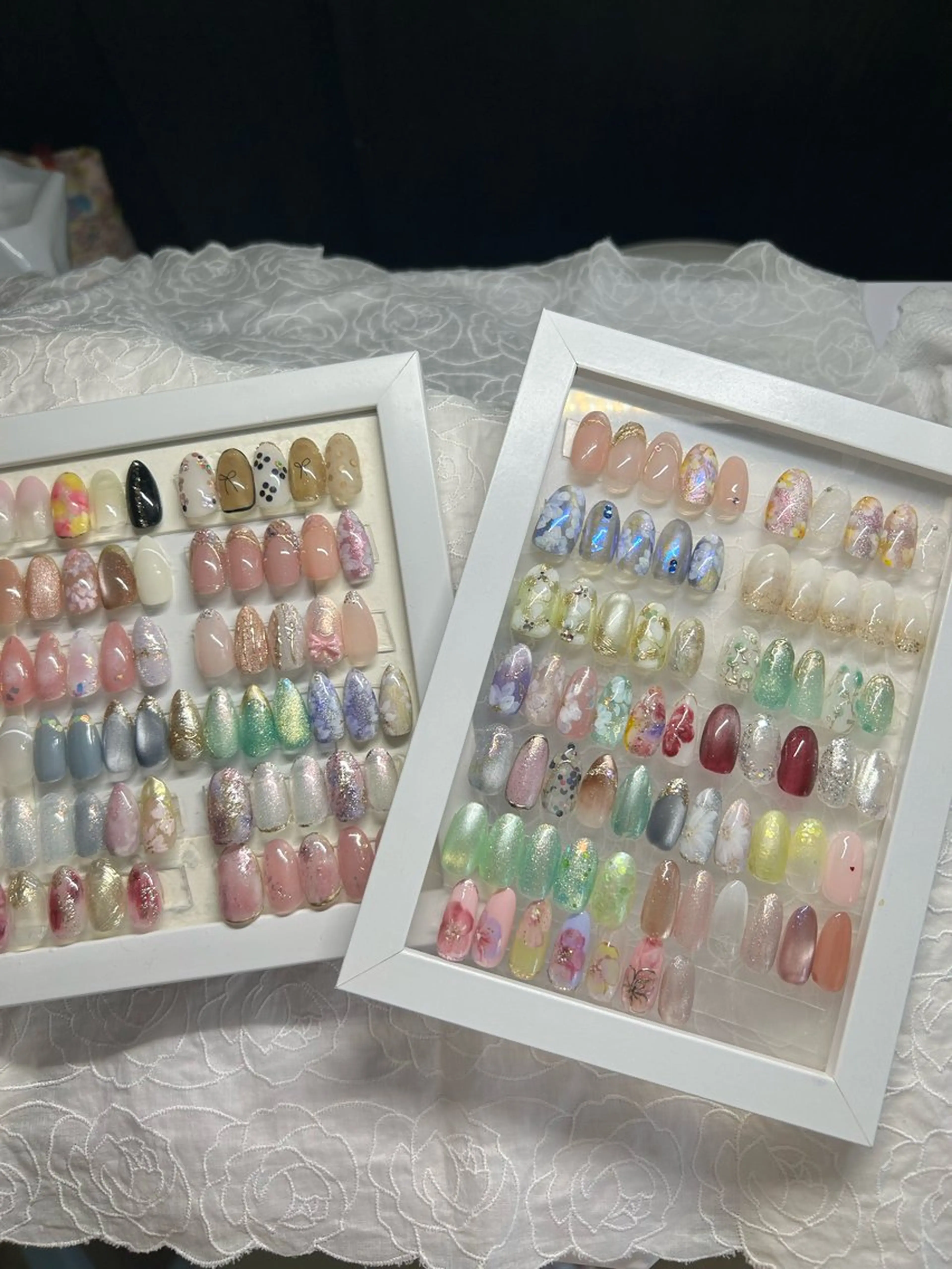 ハンドネイル　定額デザイン　　マグネットネイルの写真