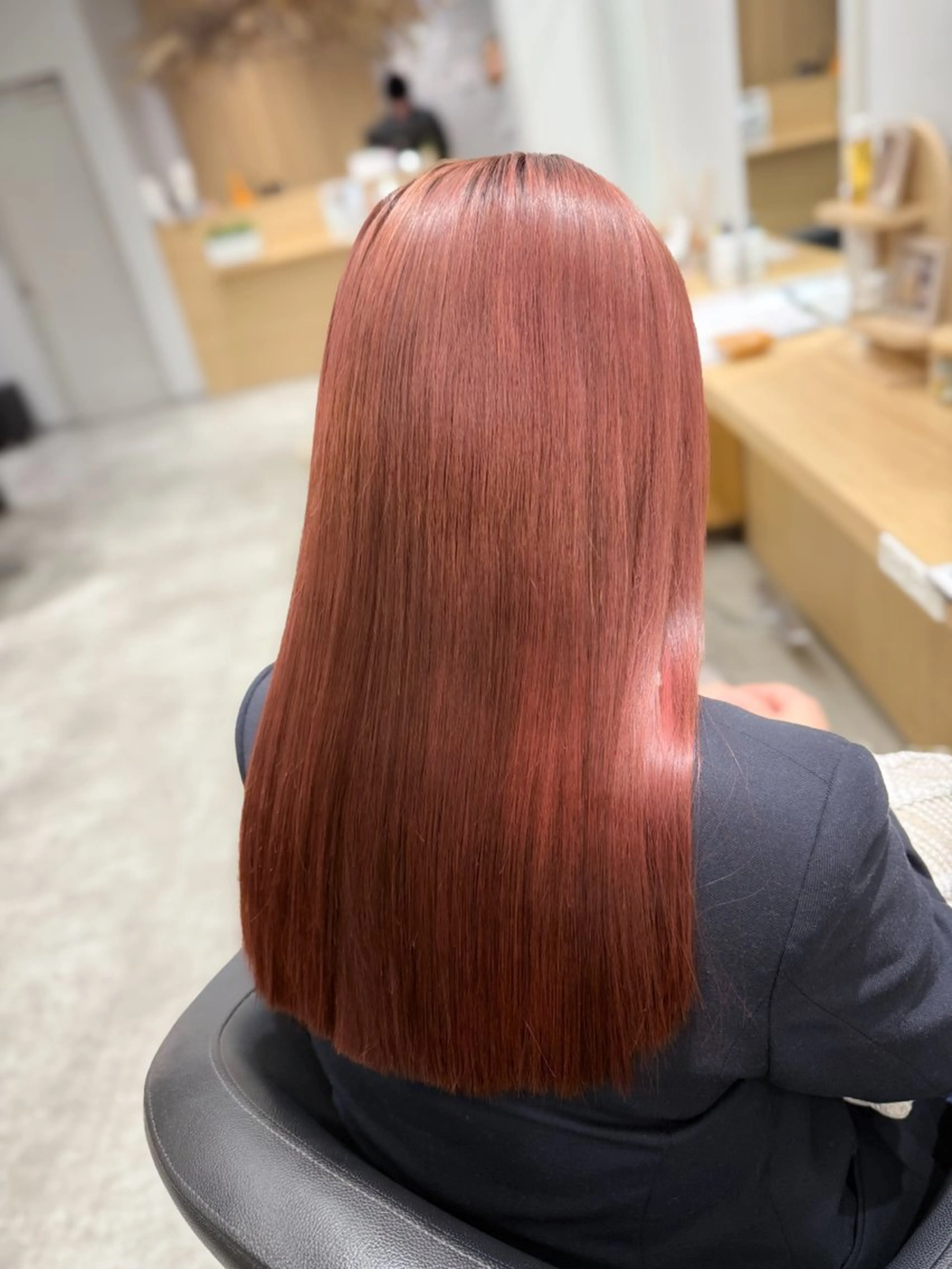 ロング カラー バレイヤージュ ミストバング ブリーチ ケアブリーチ ダブルカラー カット ヘアカラー 巻ける髪質改善🫧ハ イライト/永田汰伊智のヘアスタイル