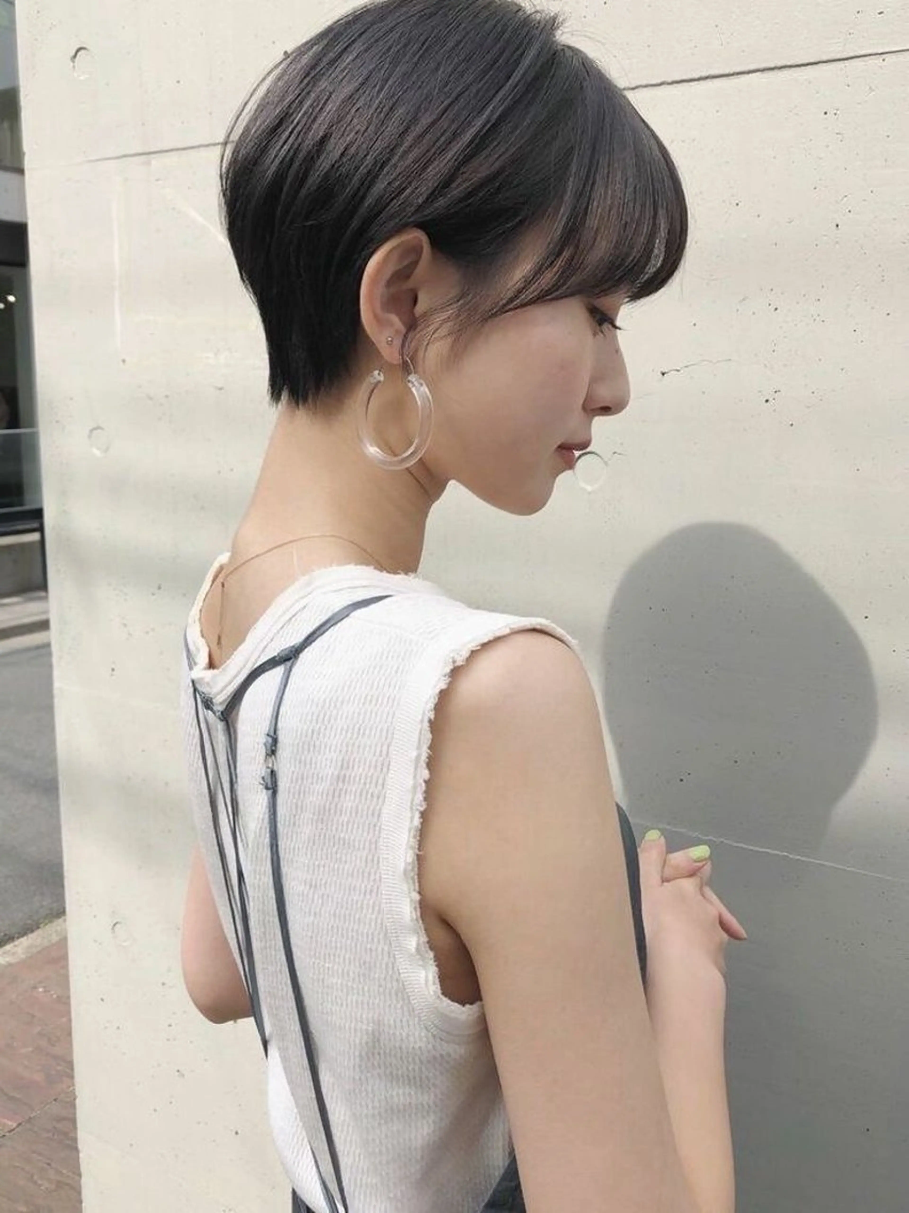 ショート カット 中山 ひなたのヘアスタイル