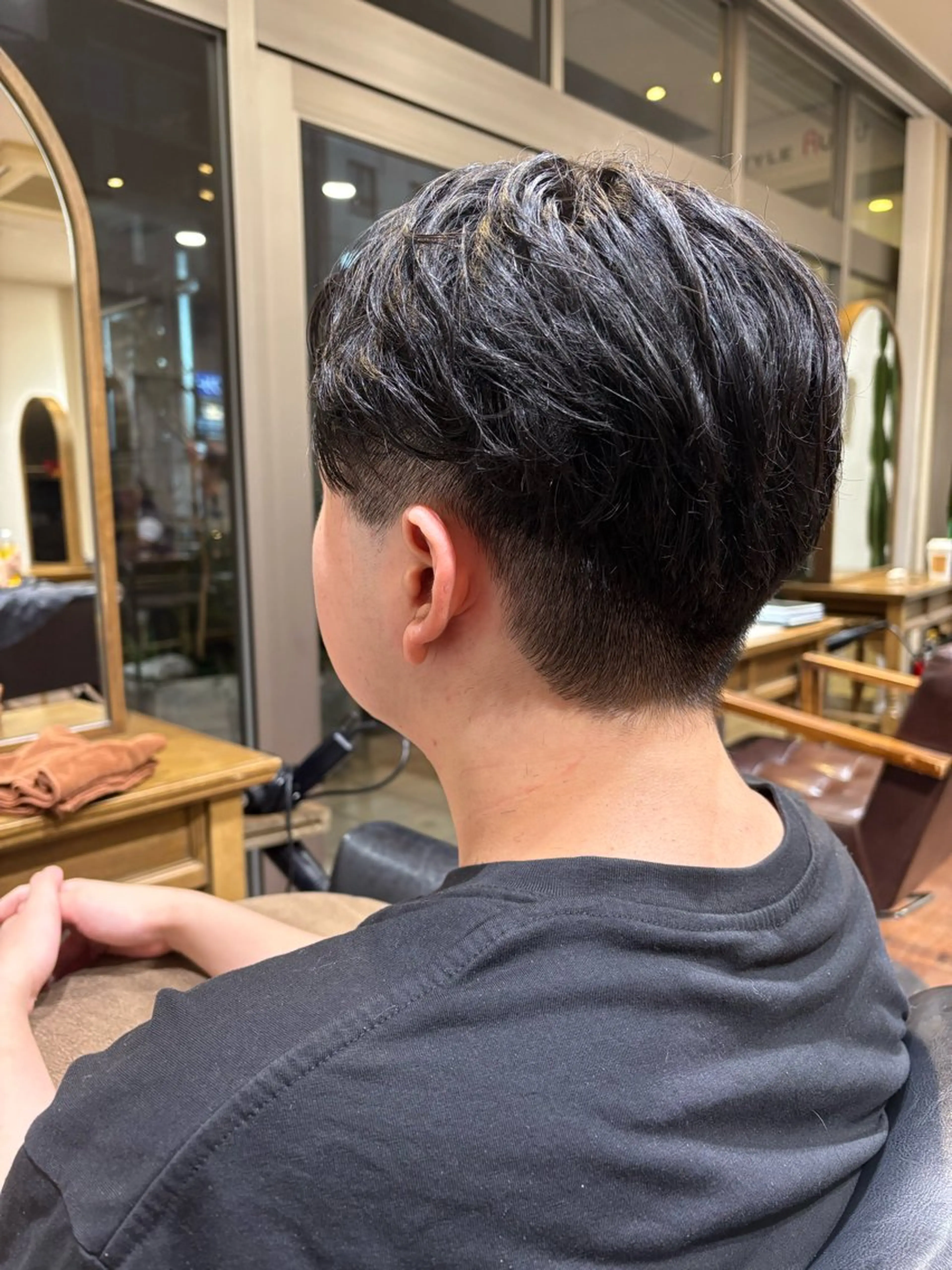 ショート メンズ 刈り上げ ショートヘア タグチ ランのヘアスタイル