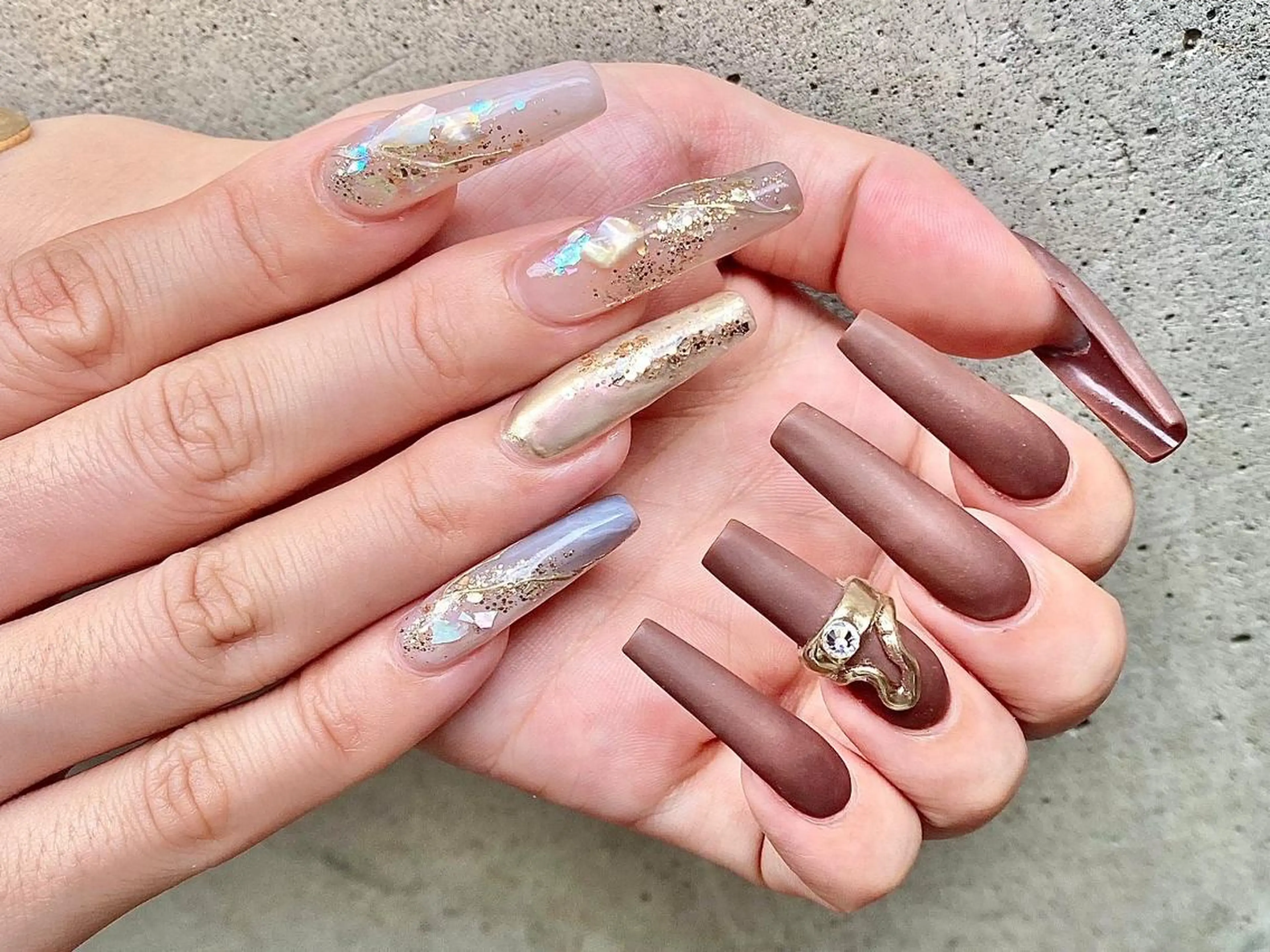 ネイル 肥後joieange 心斎橋店のネイルデザイン