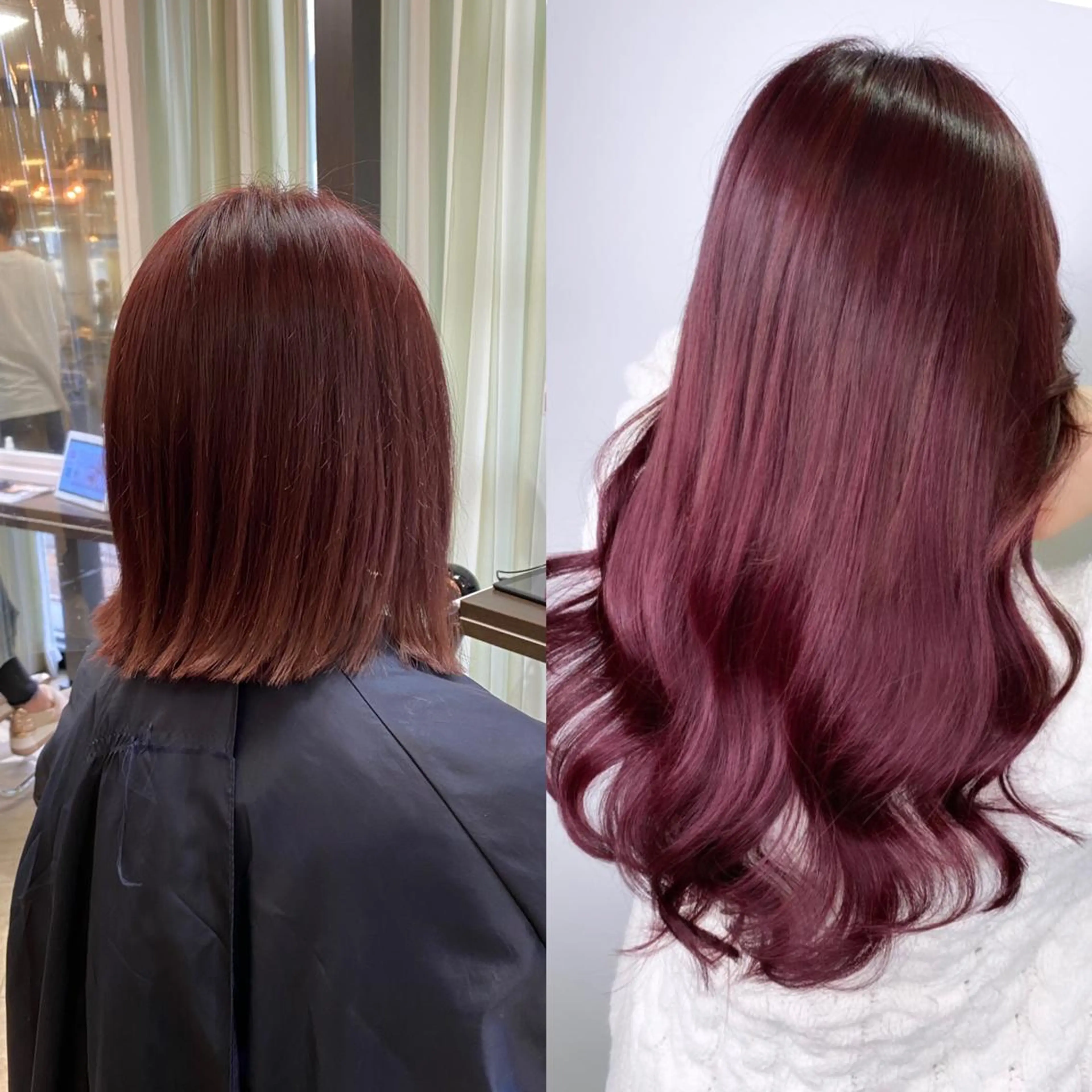 ミディアム シールエクステ エクステ 💎馴染むエクステ× 縮毛矯正TOMO💎のヘアスタイル