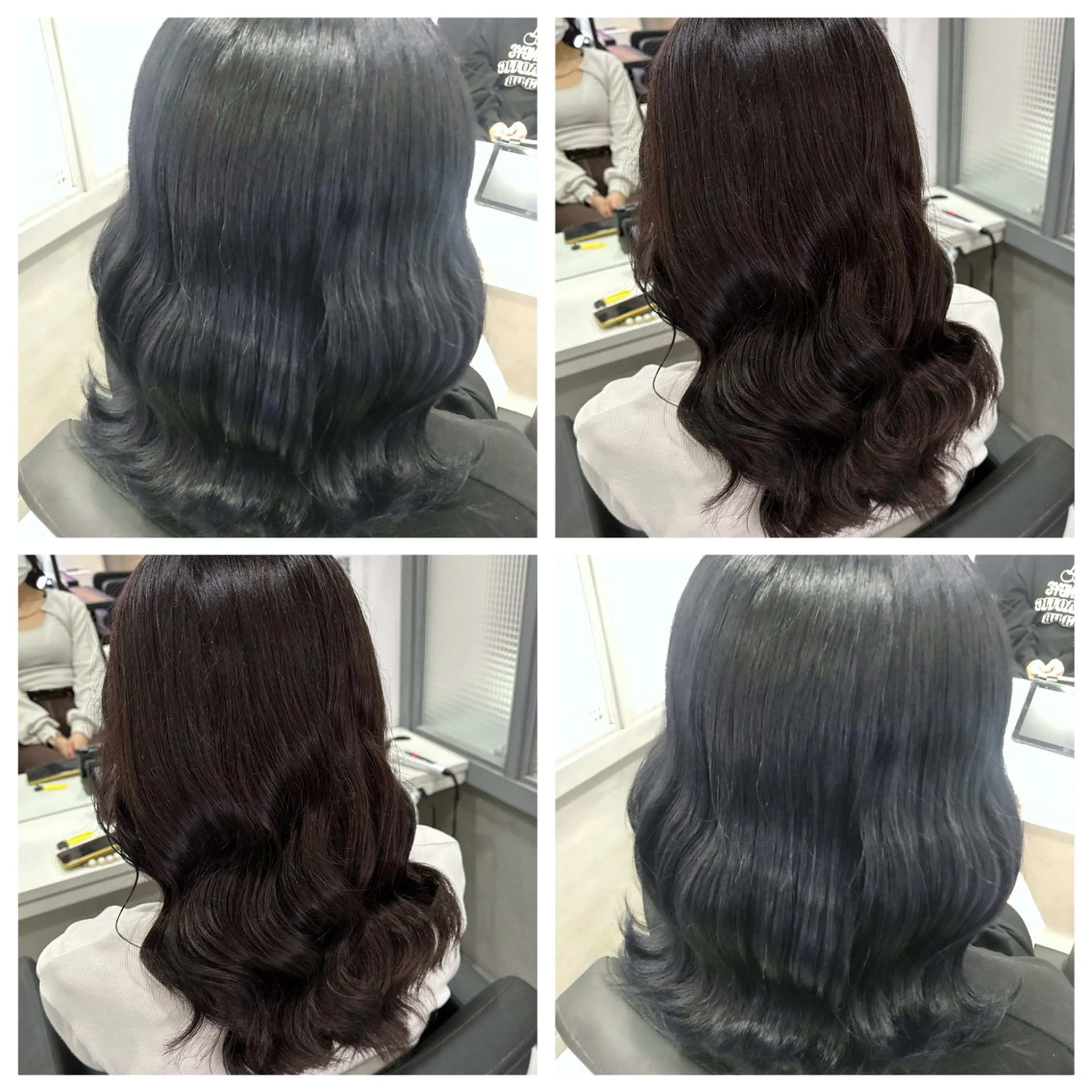 セミロング カラー ヘアアレンジ 🎀推し活ヘアー🎀 Yuuna🐰💖のヘアスタイル