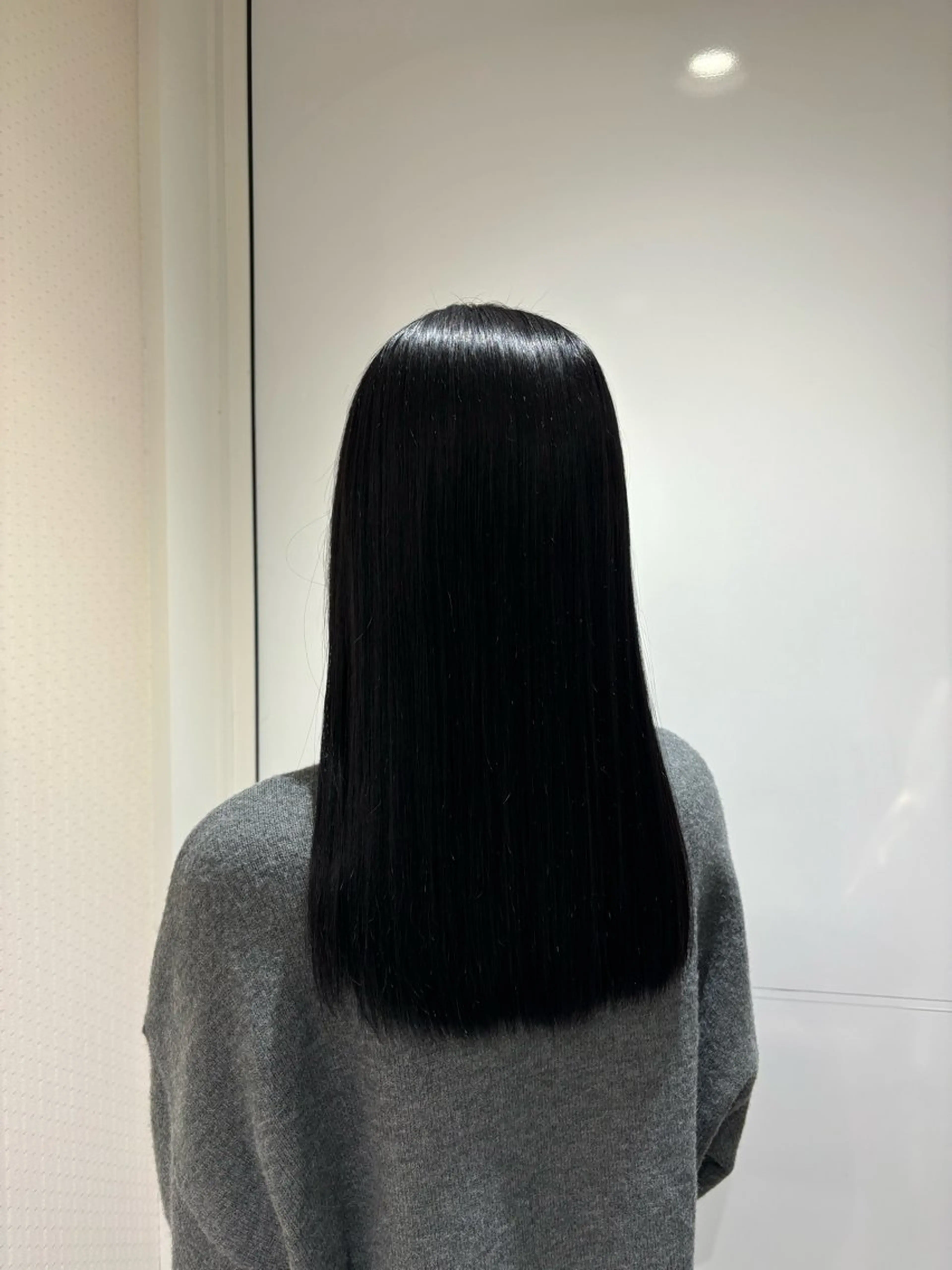 カラー 黒髪 Les Saisons EX 大宮店所属・間島 叶のヘアスタイル