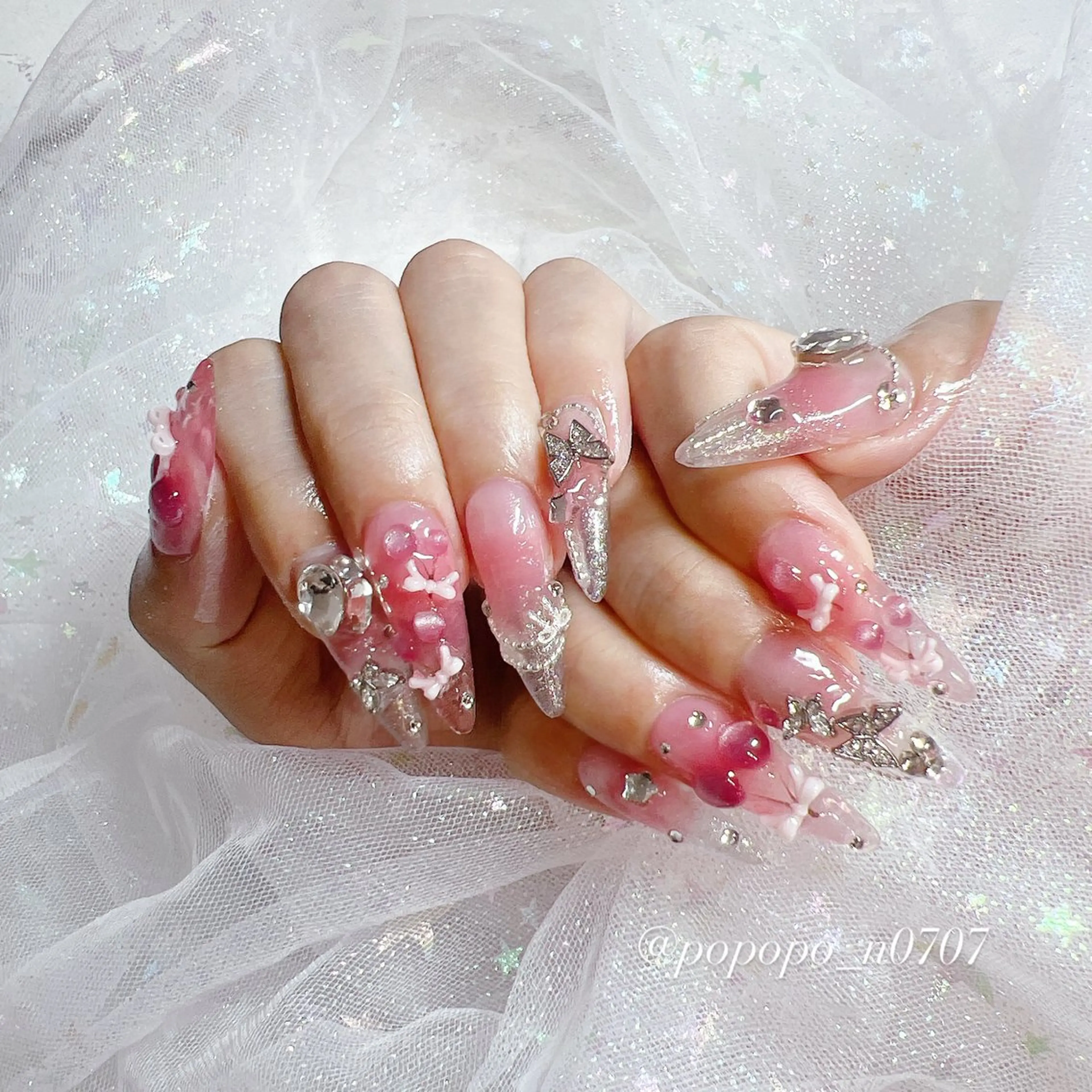 ネイル アクリルスカルプ専門 Superbe池袋のネイルデザイン