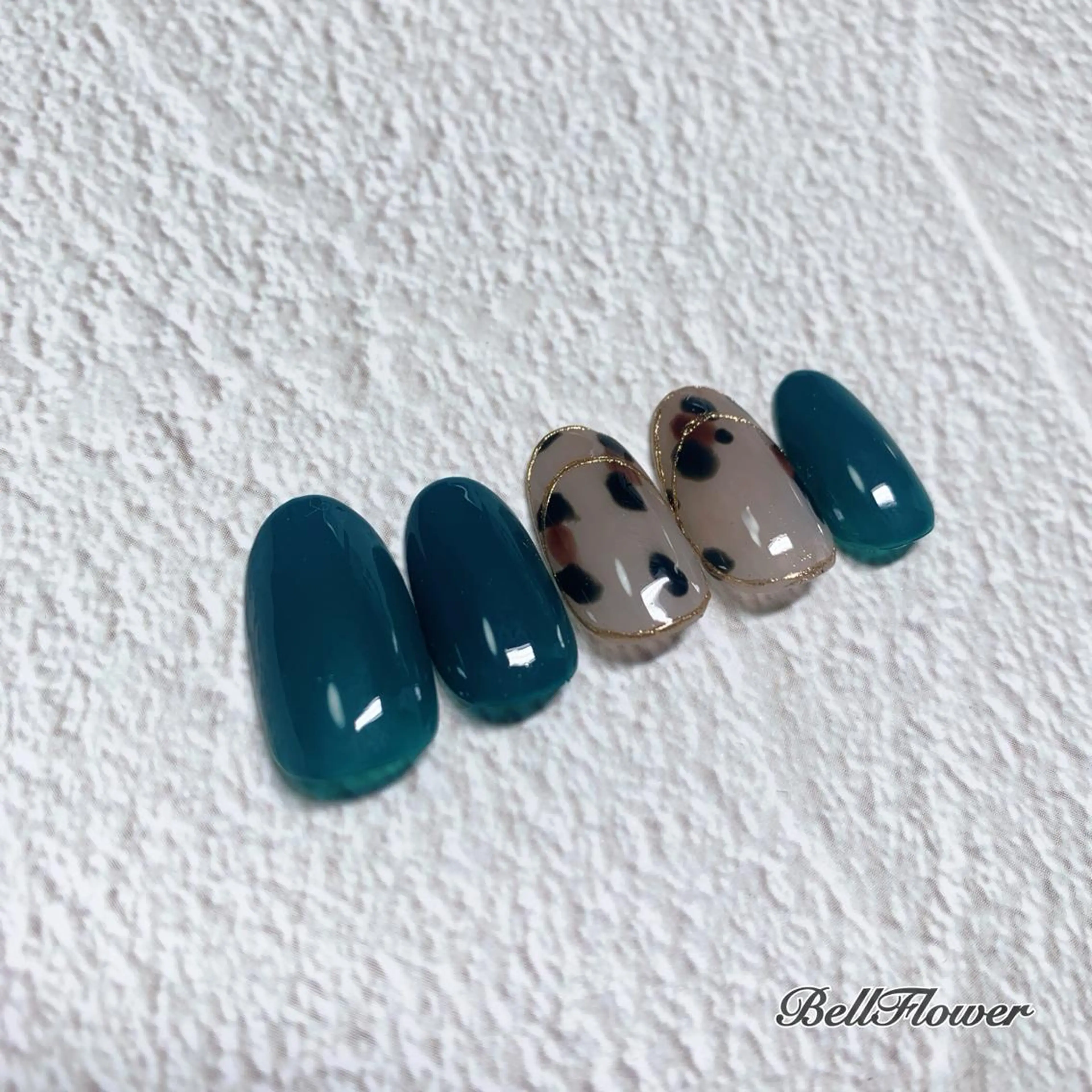 ネイル ハンドネイル Bell Flowerのネイルデザイン