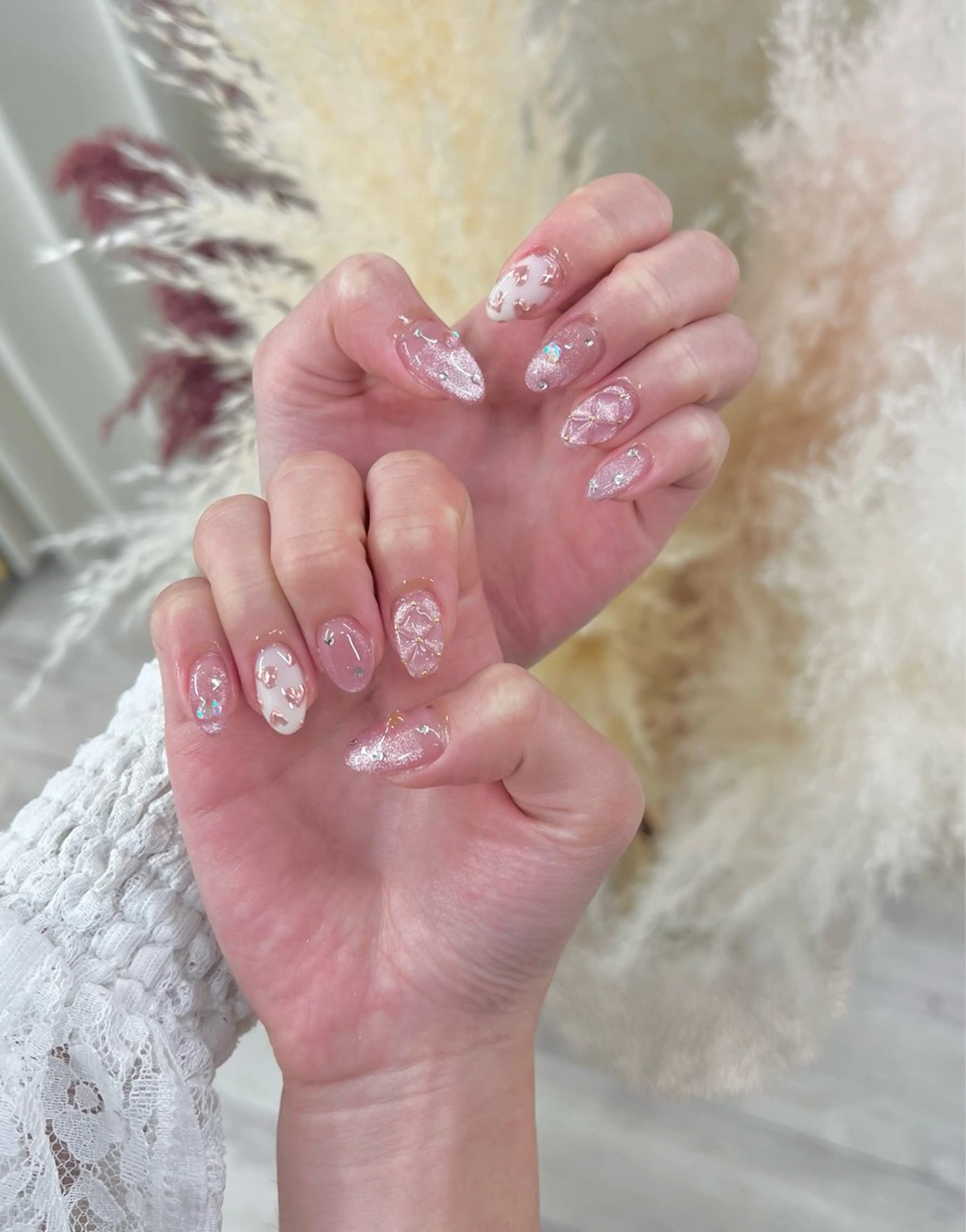 ネイル AISAフィル× ハードモチ最強のネイルデザイン