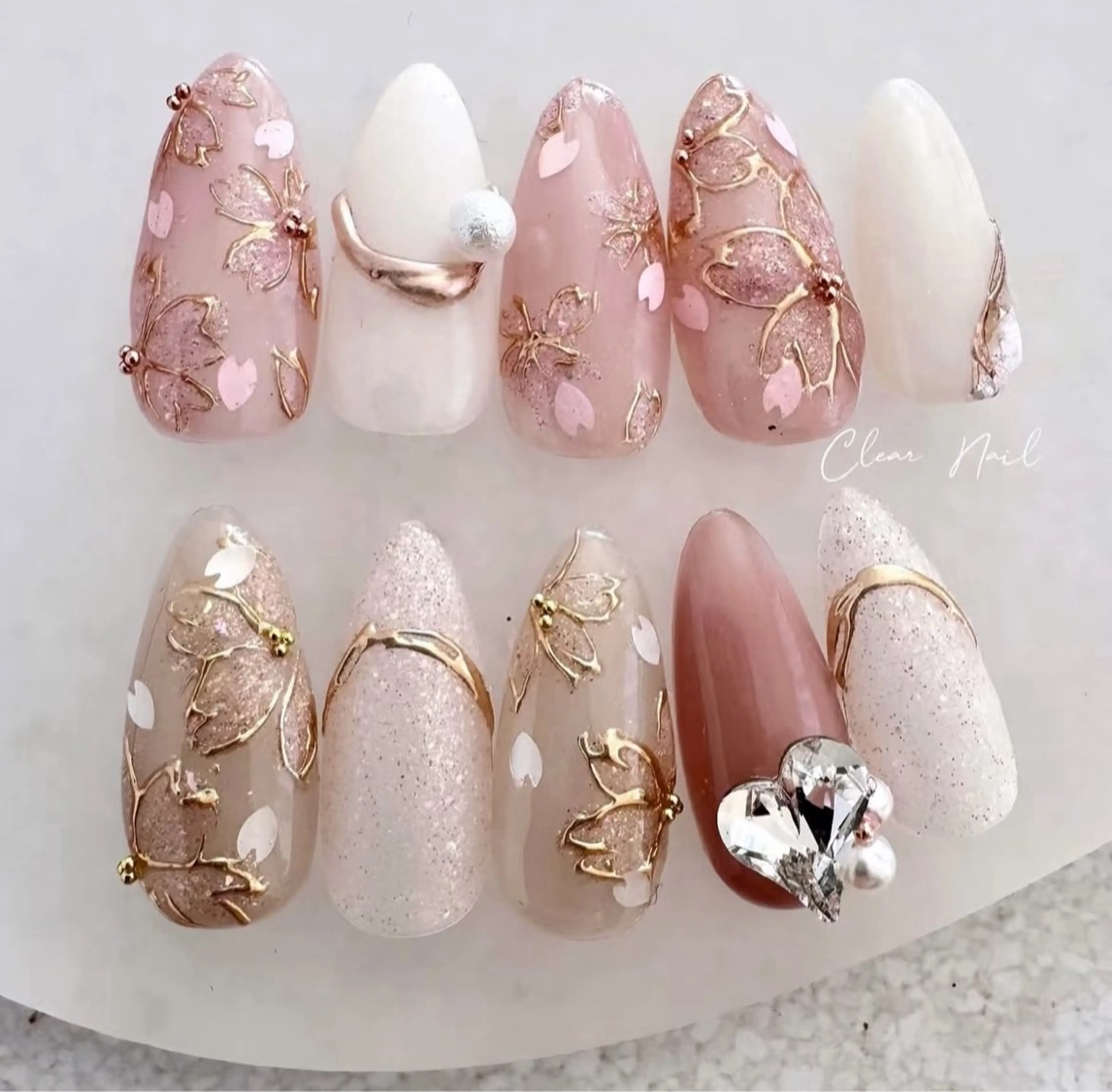 ネイル アートネイル チークネイル 長さ出し フラッシュネイル フットネイル ハンドネイル フットネイル ハンドケア YK Rinのネイルデザイン