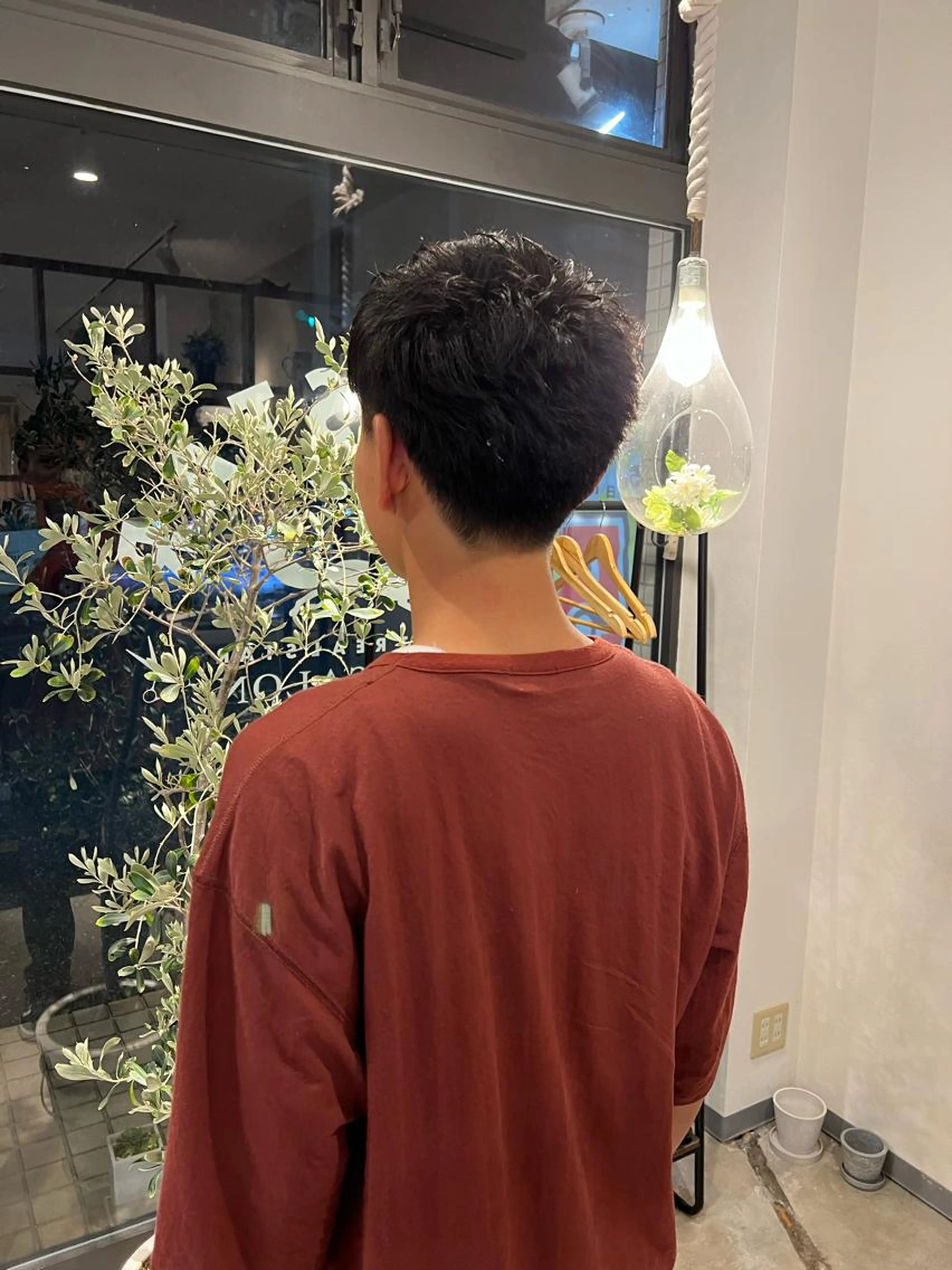 メンズカットの写真