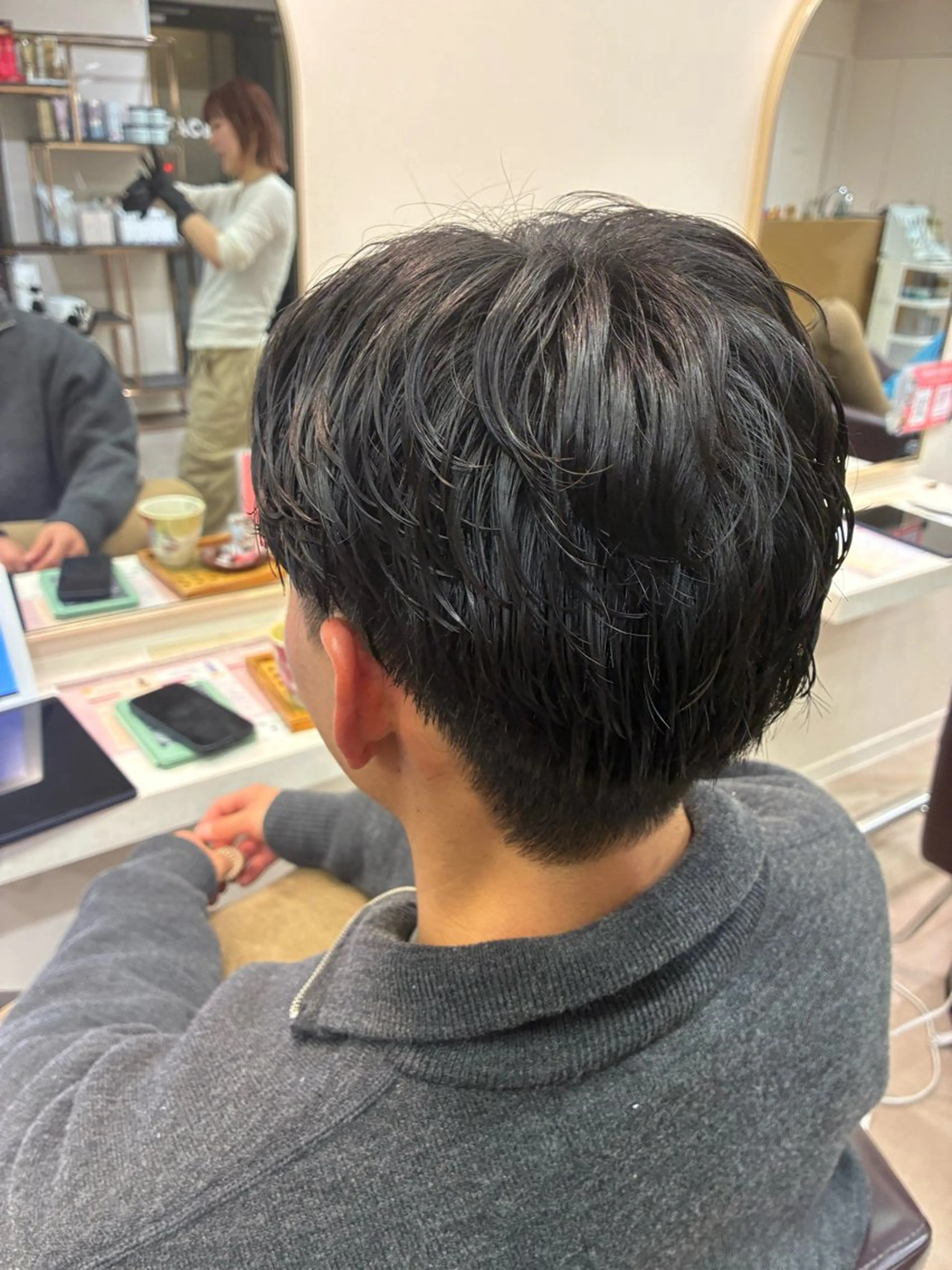 メンズ カット パーマ 縮毛矯正/アレンジ FACE。ゆのんのヘアスタイル