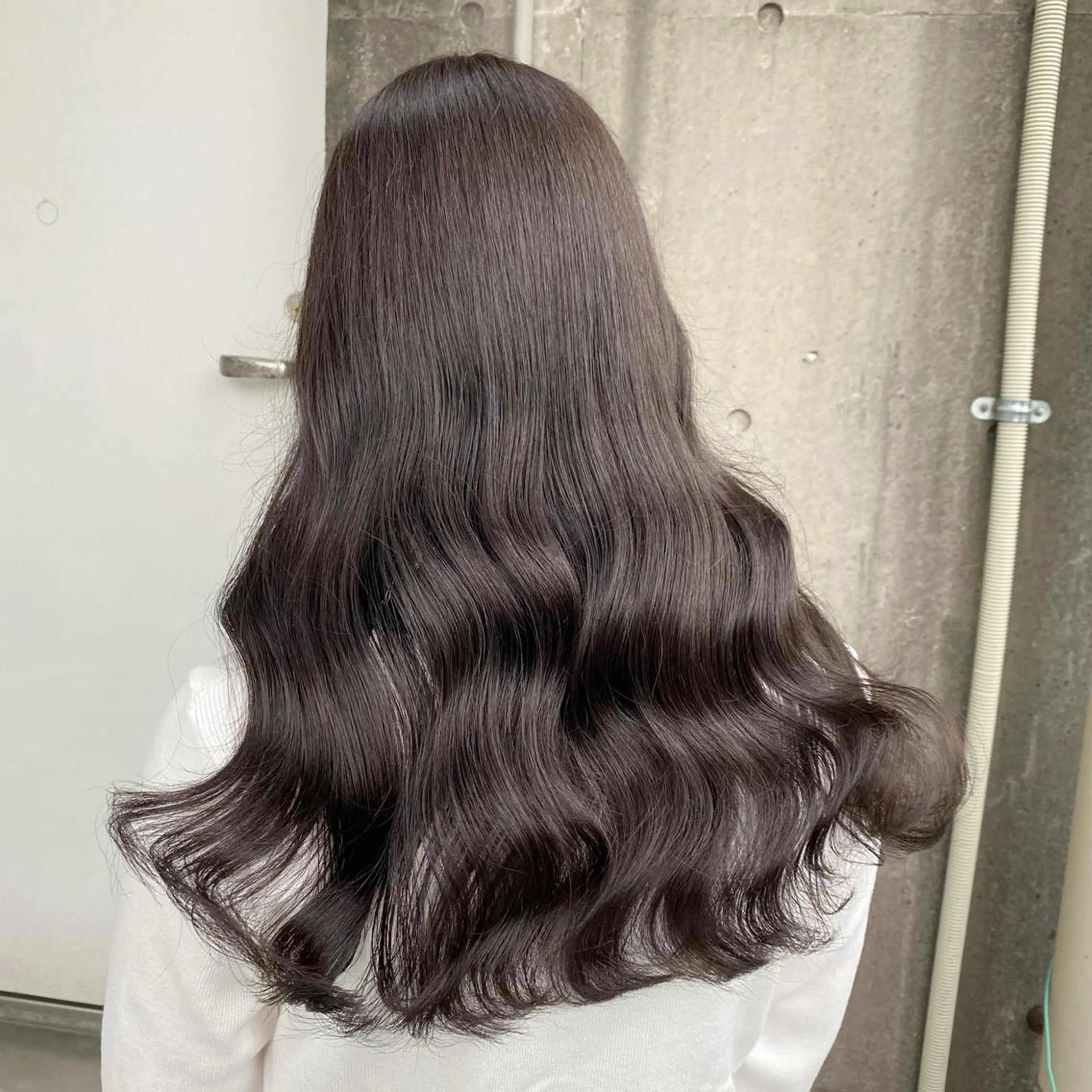 カラー ロング 似合わせハイトーン♡ みつきのヘアスタイル