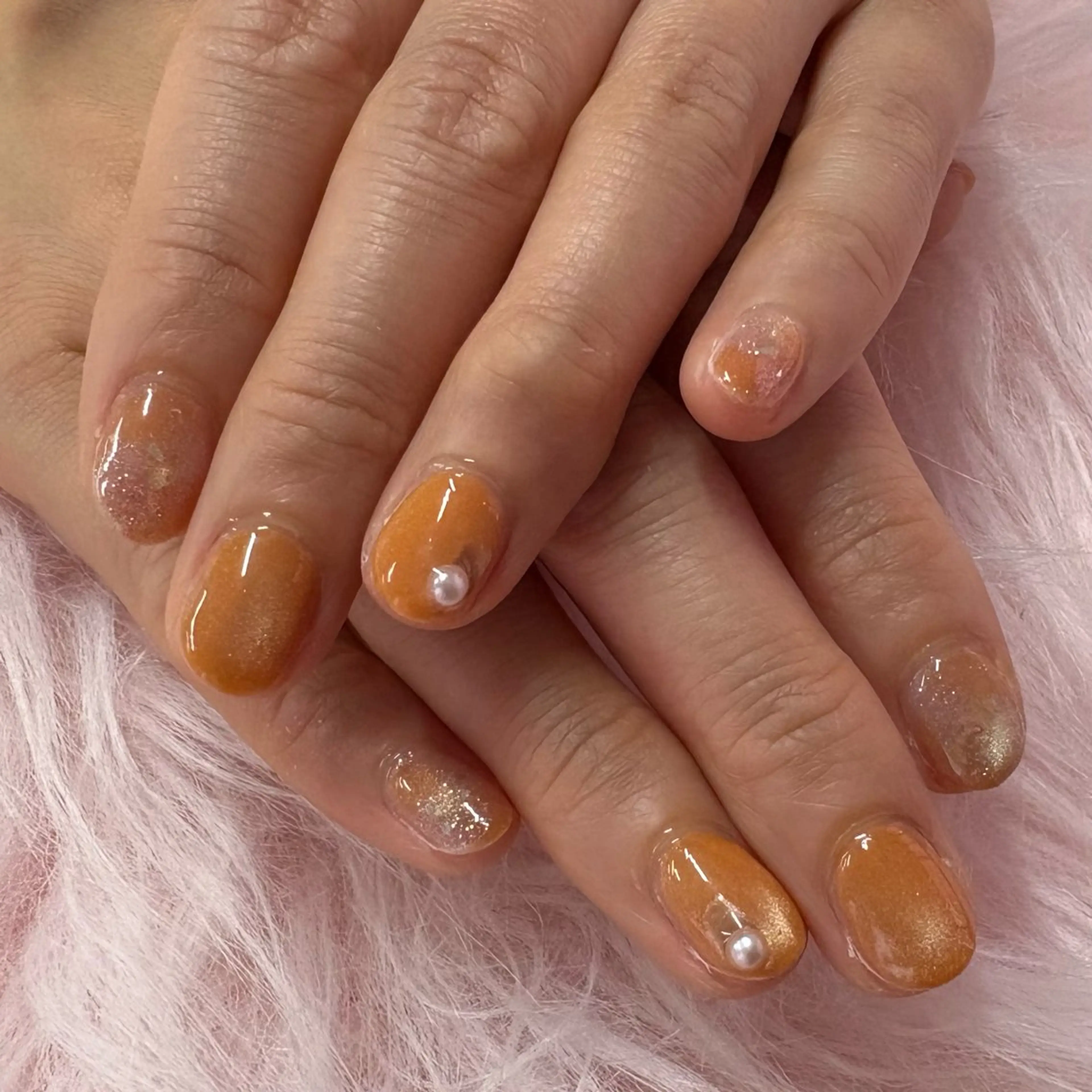 ショート ハンドネイル sato Eのネイルデザイン