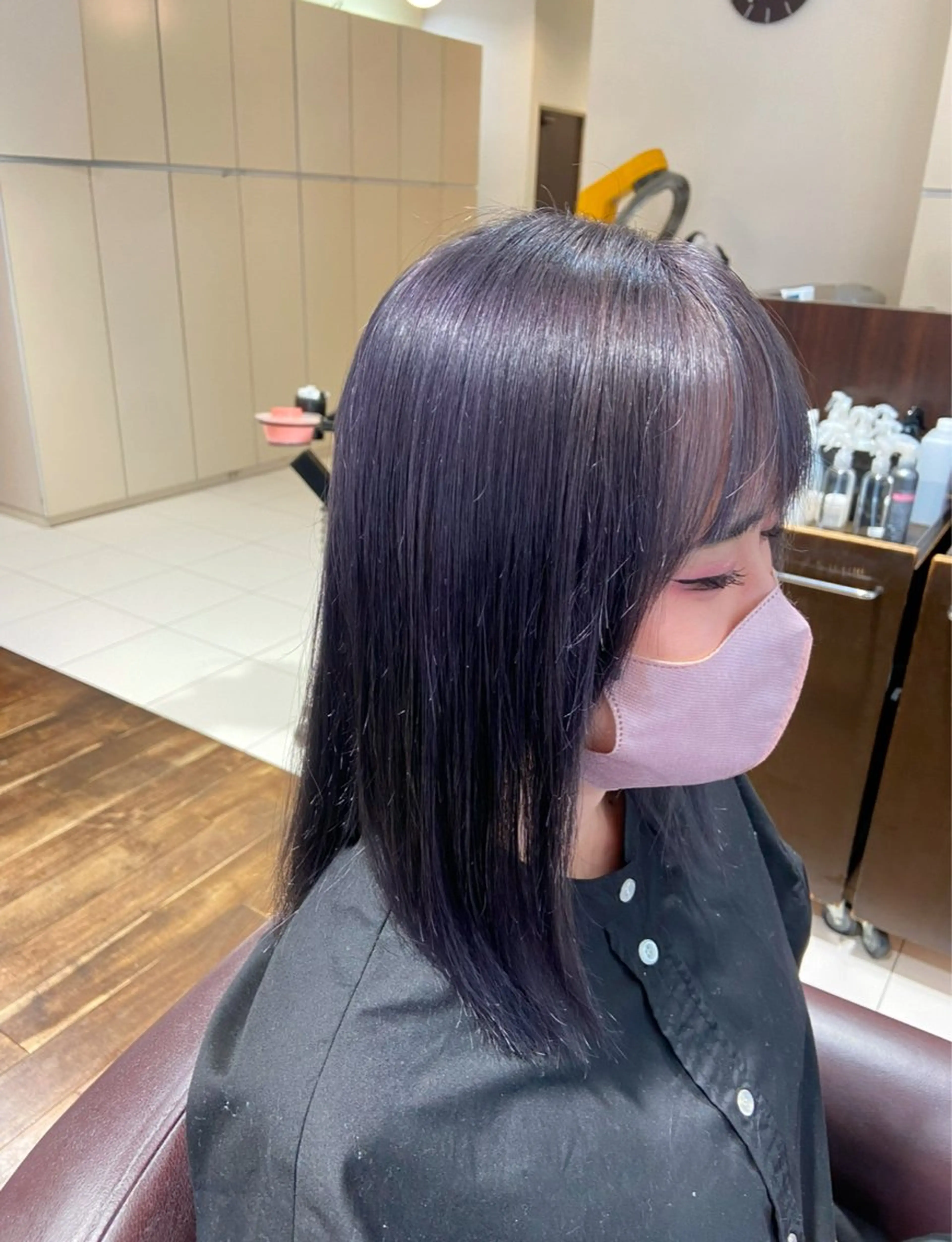 ミディアム 🫧ふくだ りな 🕊のヘアスタイル