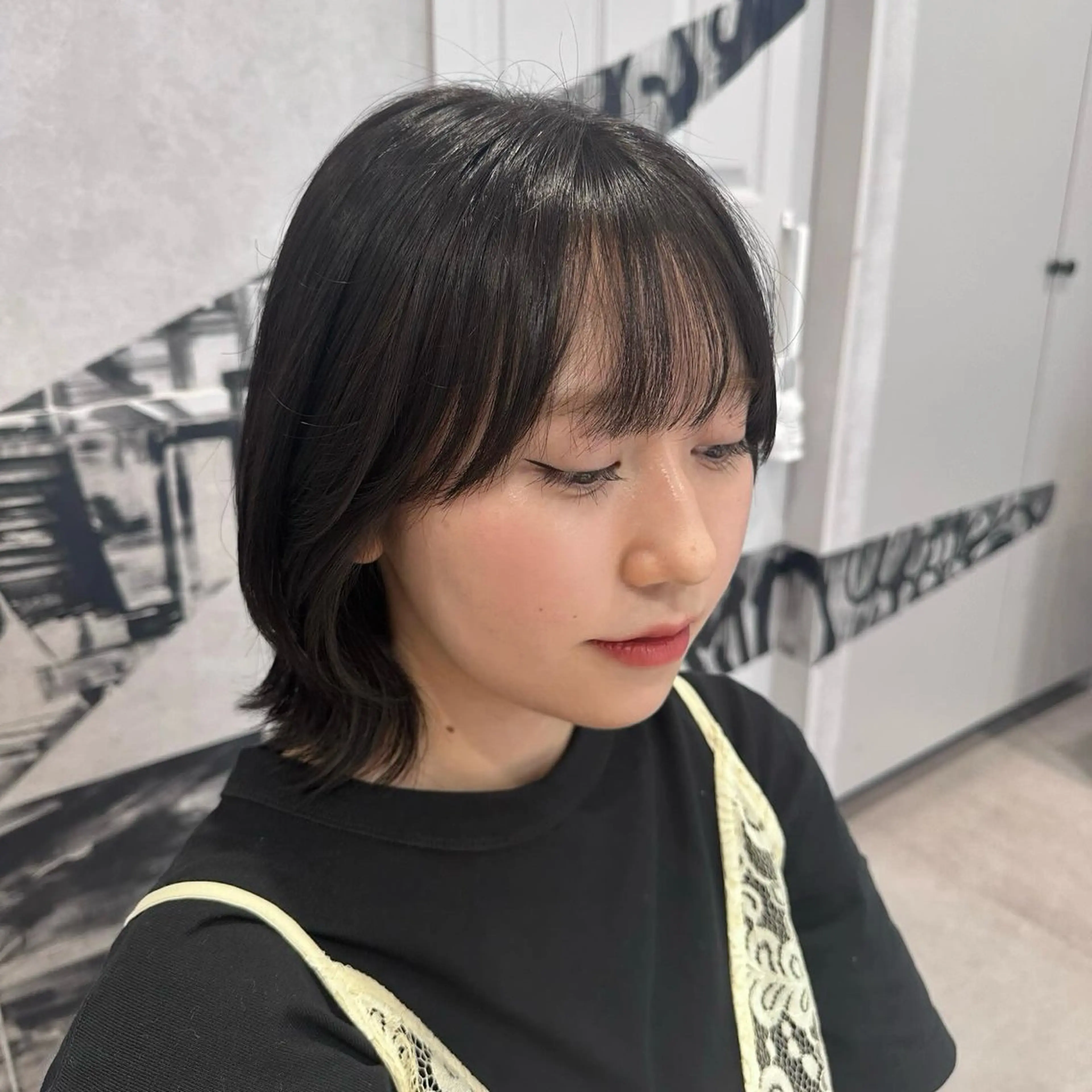 ミディアム カラー ヘアカラー karin/ ボブ♡レイヤー♡のヘアスタイル