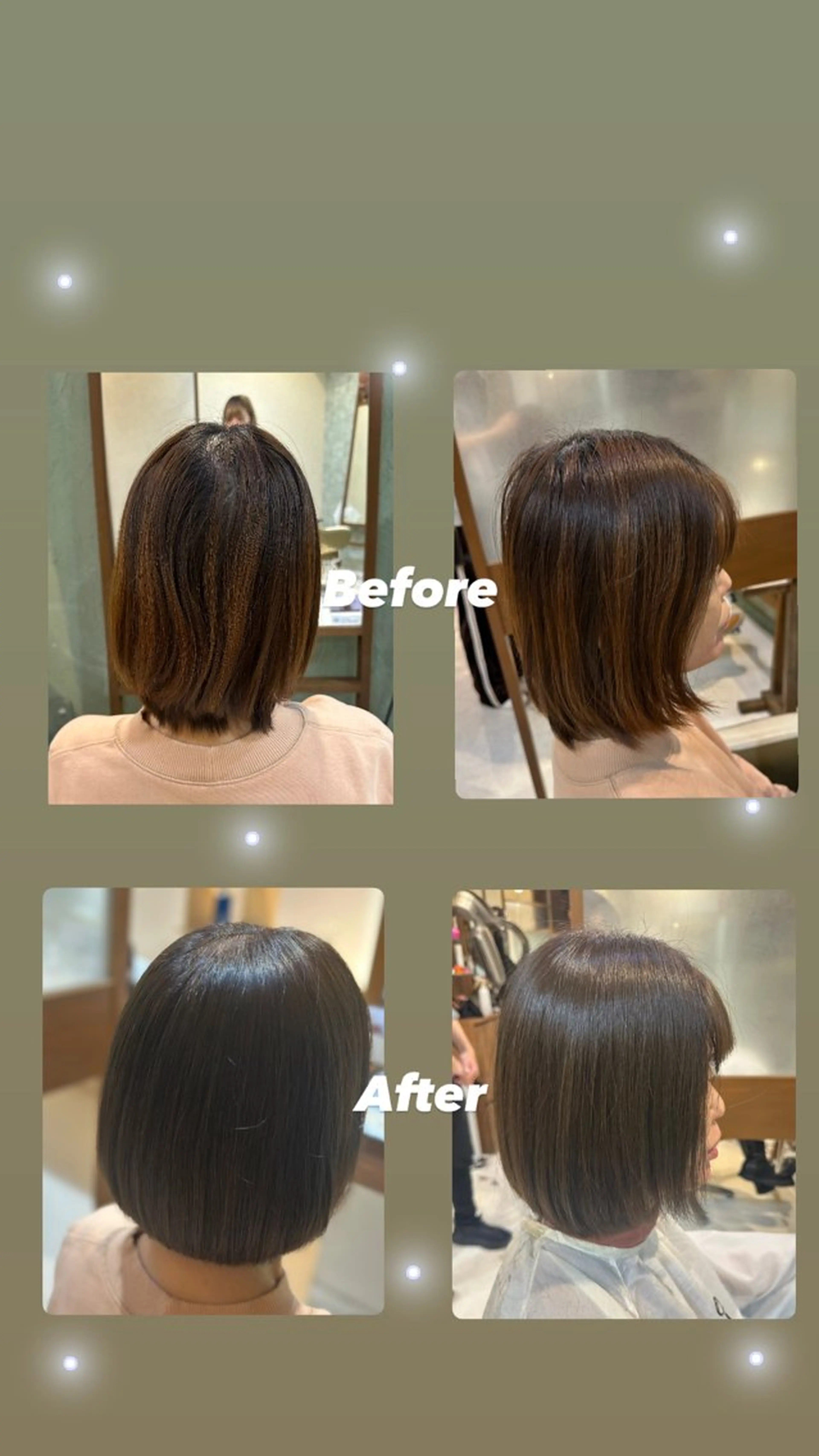 ミディアム カラー グラデーションカラー オレンジ ハイトーン/デザイン KURUMIのヘアスタイル