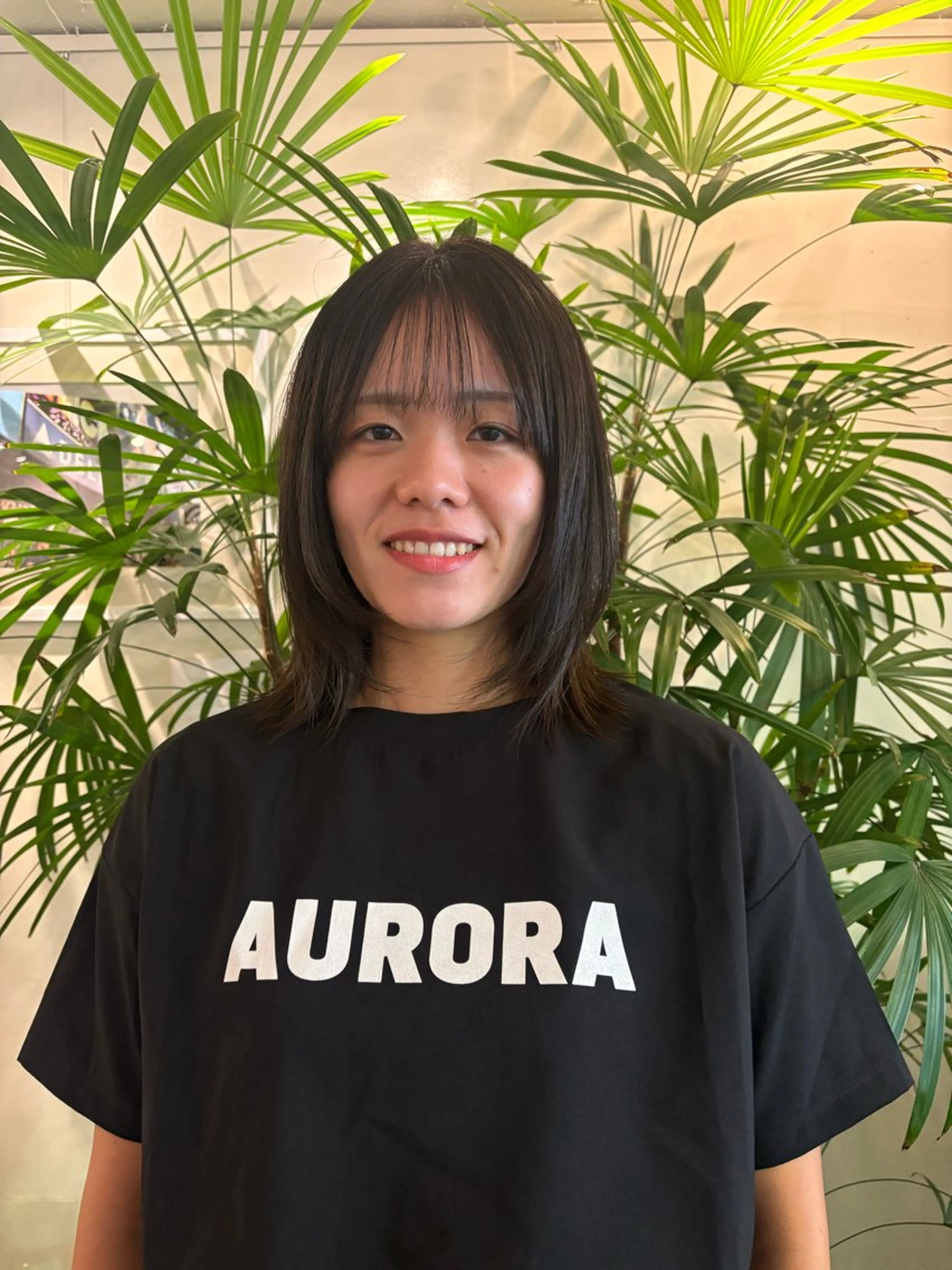 ミディアム カラー レイヤーカット カット ヘアカラー 🍃YURI 🍃のヘアスタイル