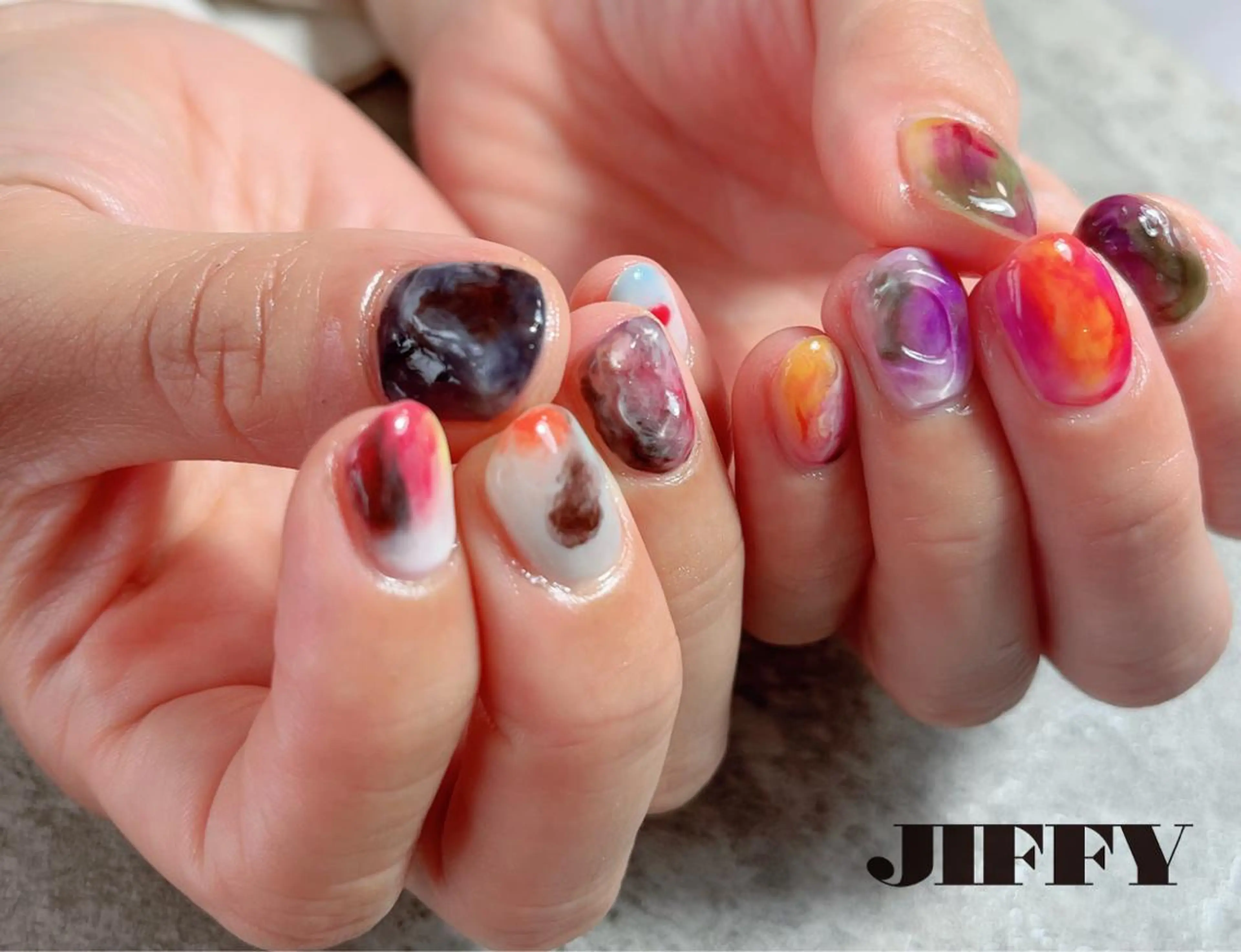 ネイル ハンドネイル JIFFY nailstudioのネイルデザイン