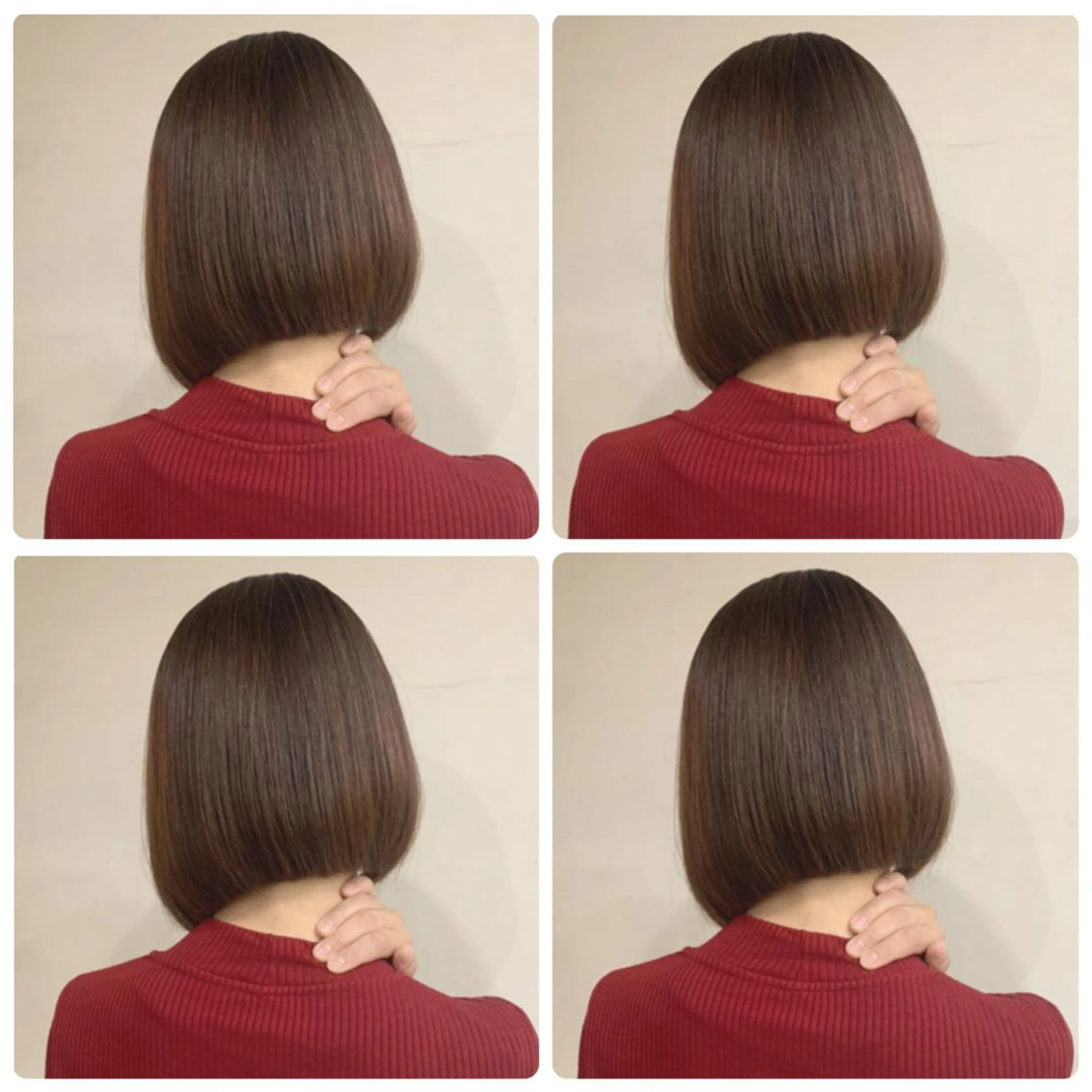 ショート カラー ショートボブ ハンサムショート 丸みショート デザインカラー ハイライトカラー カット ヘアカラー トリートメント 京都大人女性ショート 徒歩1分/秋山のヘアスタイル