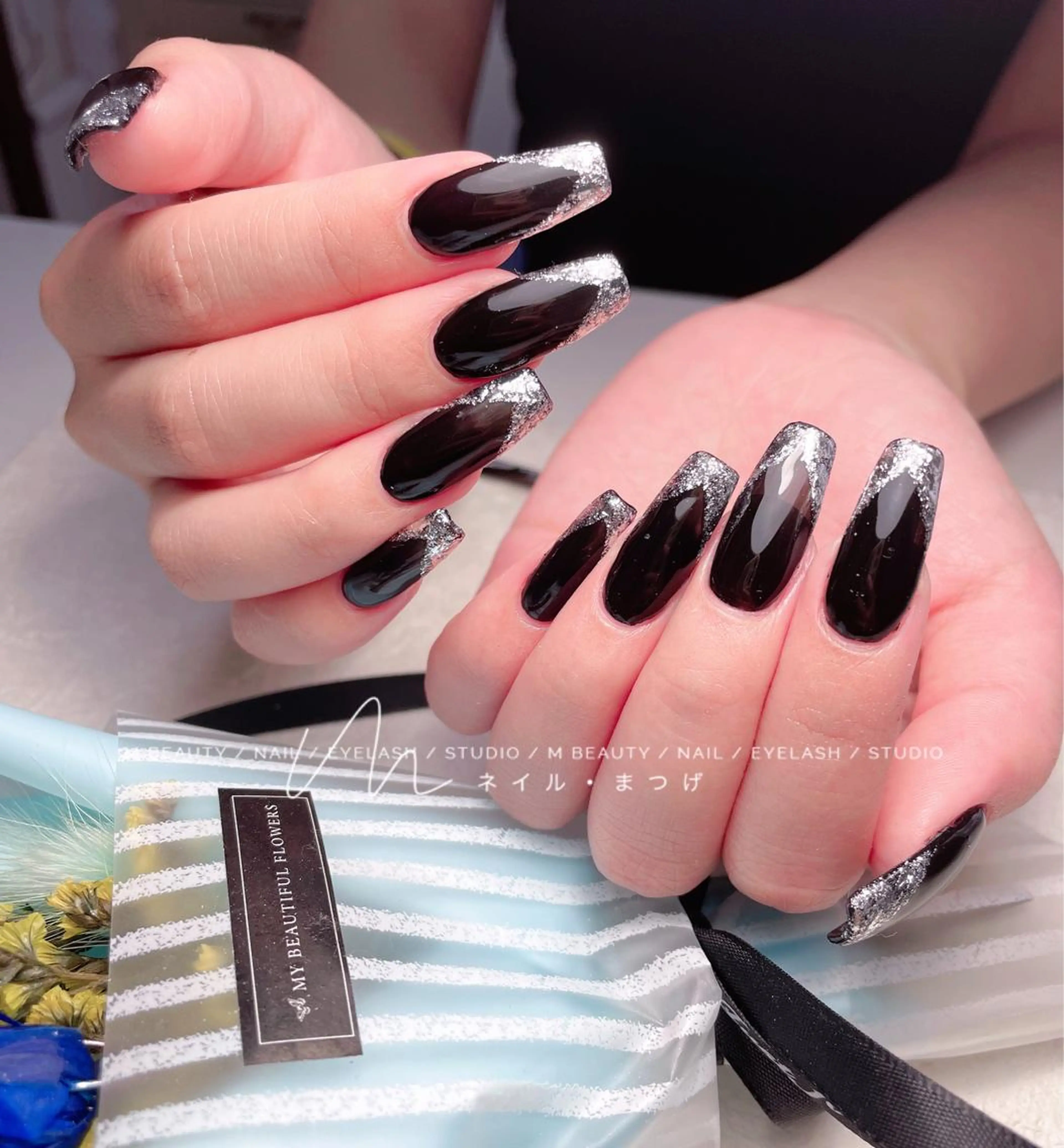 ネイル M🌷nail 長さだし専門店のネイルデザイン