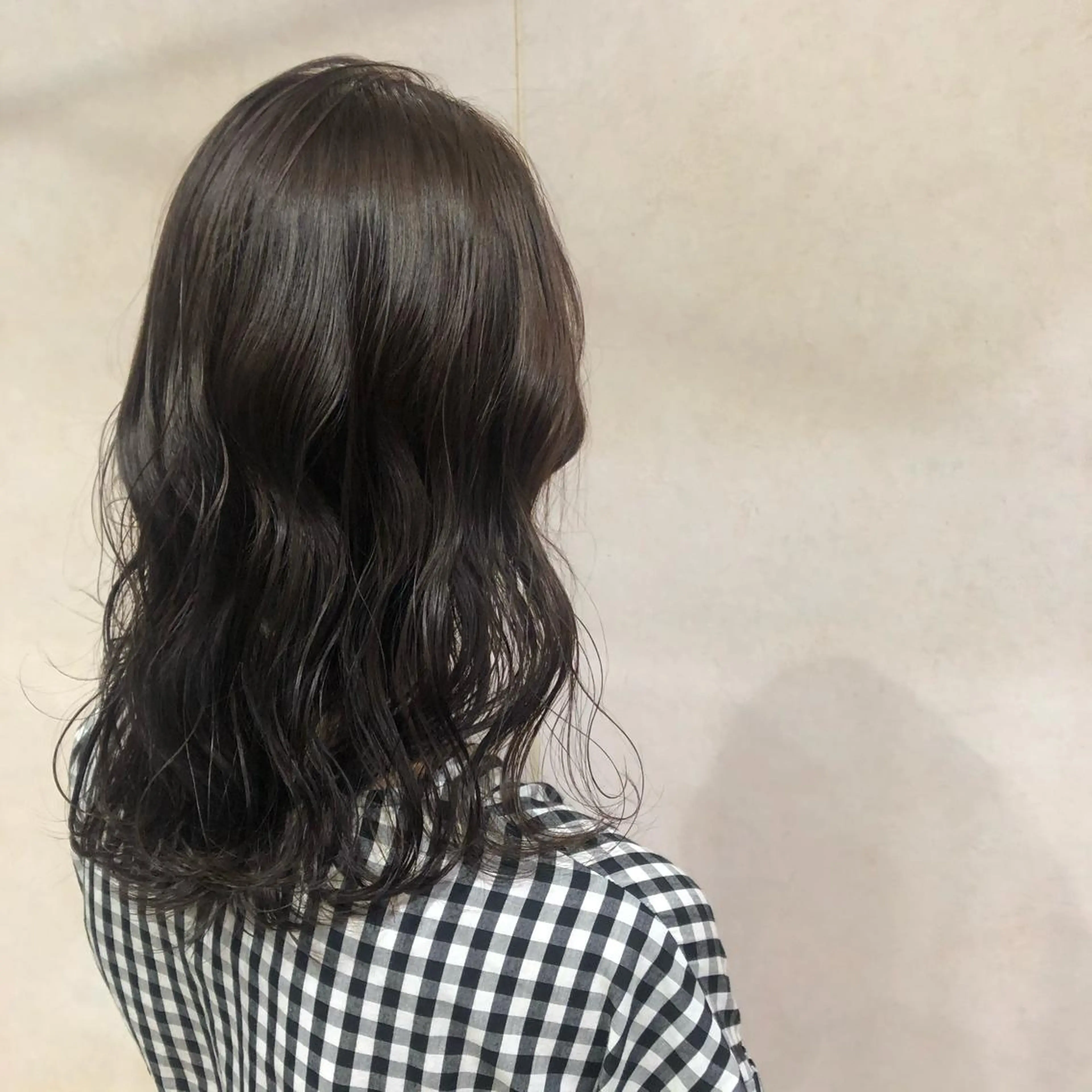 セミロング 髪質改善 髪質改善カラーゆうひのヘアスタイル