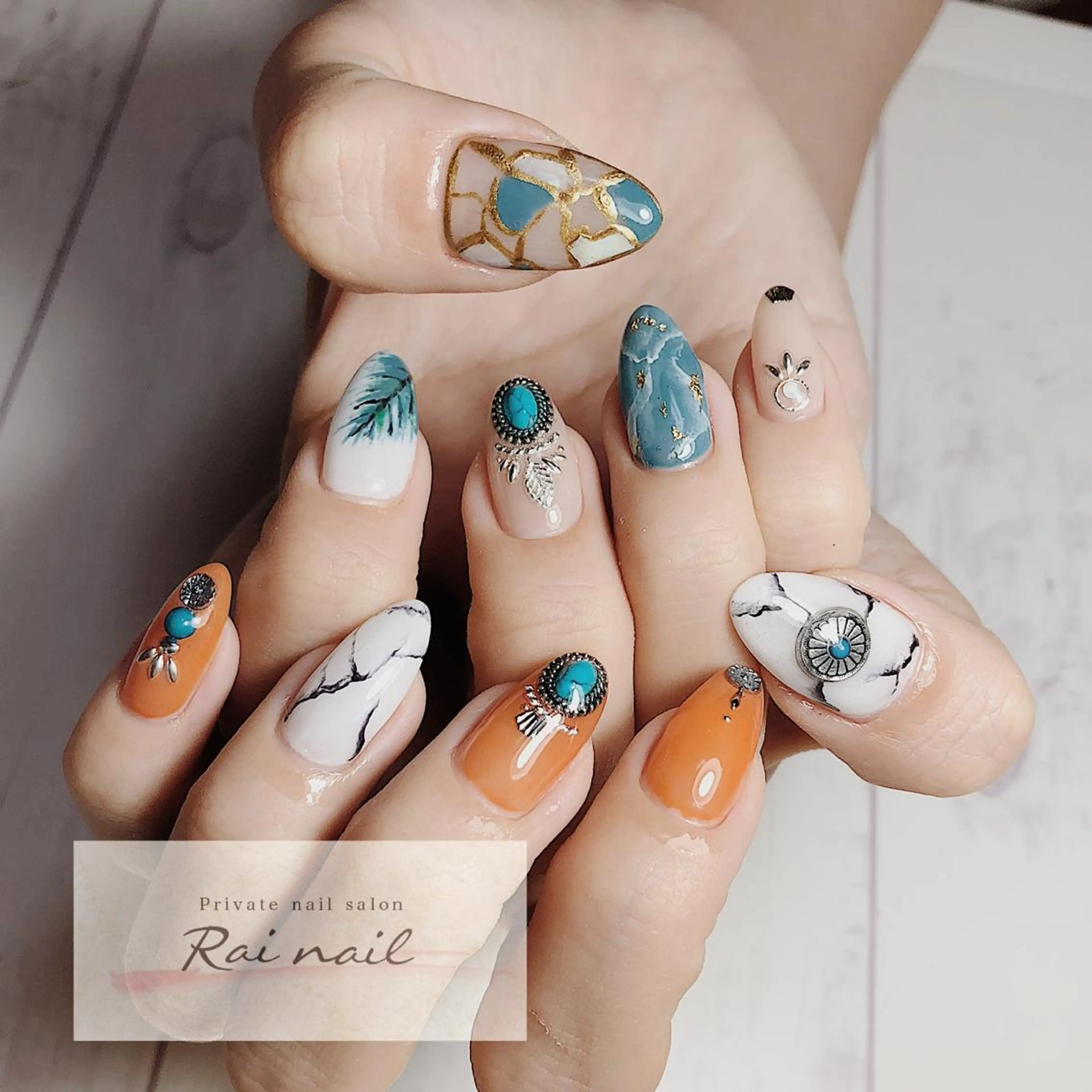 ネイル ハンドネイル Rai nail_ Risaのネイルデザイン