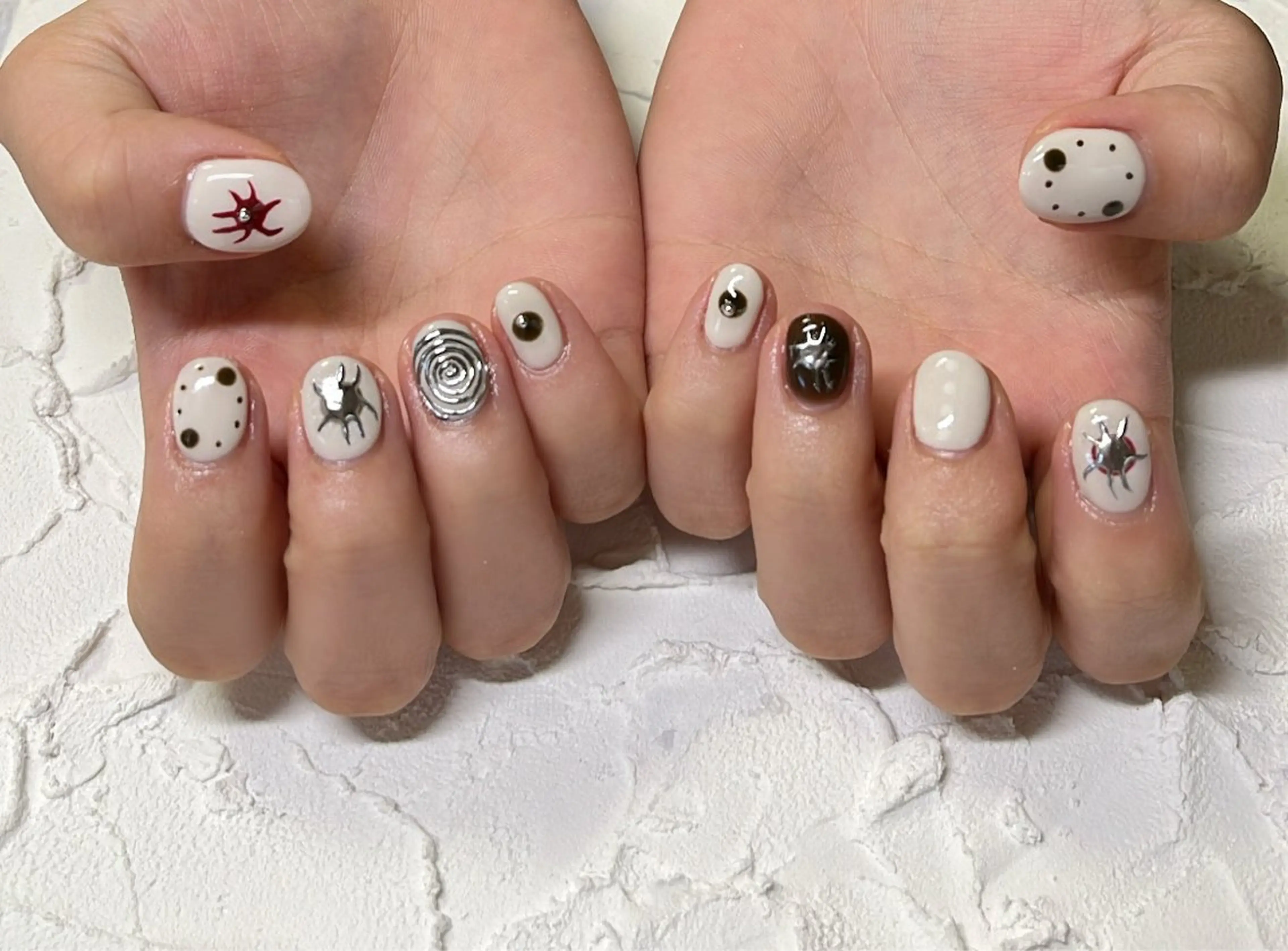 ネイル ハンドネイル Lofi nails ゆきこのネイルデザイン