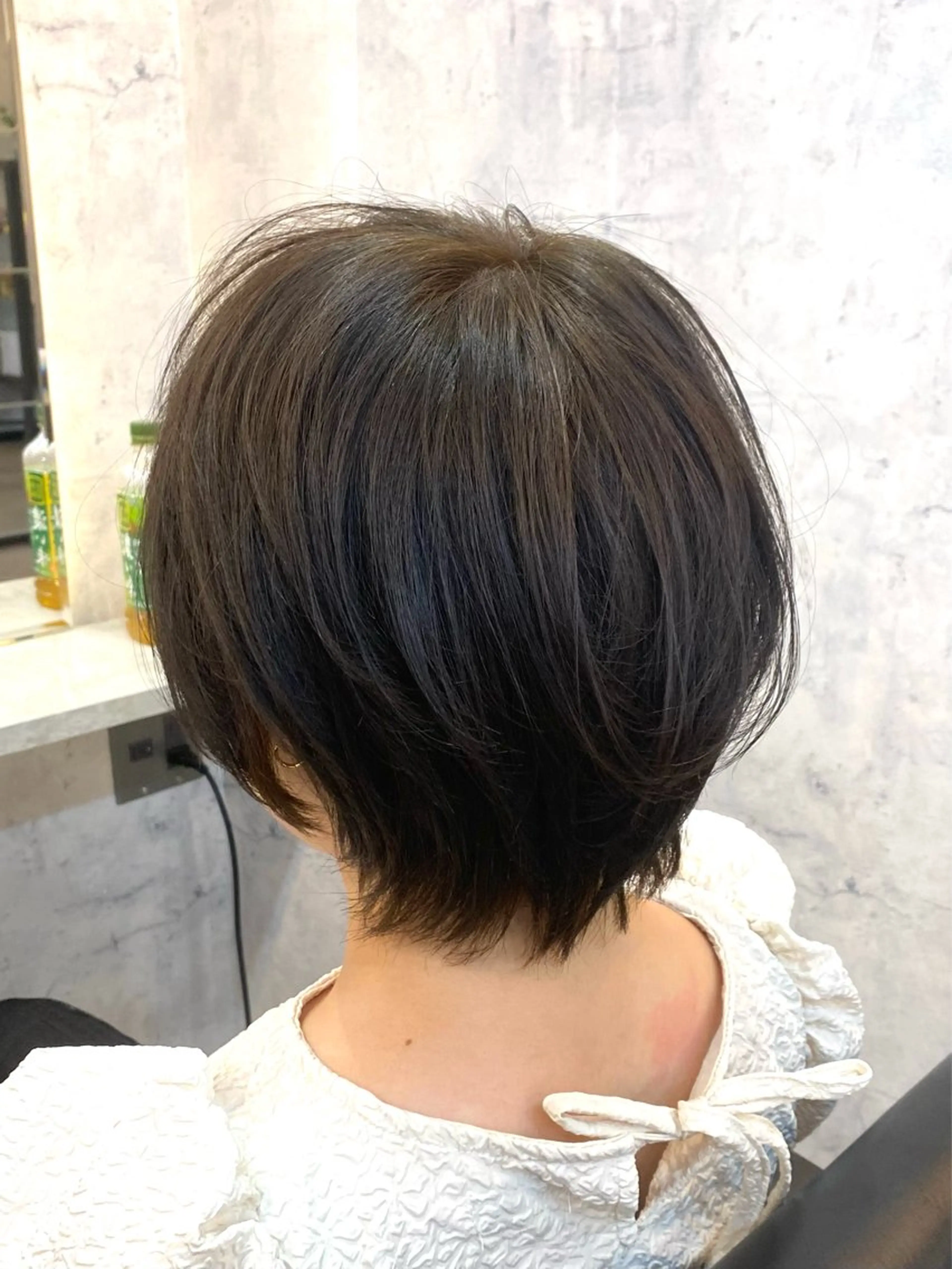 ショート ショートボブ ボブ ショートヘア ひばりヶ丘美容室 カット石井里佳のヘアスタイル