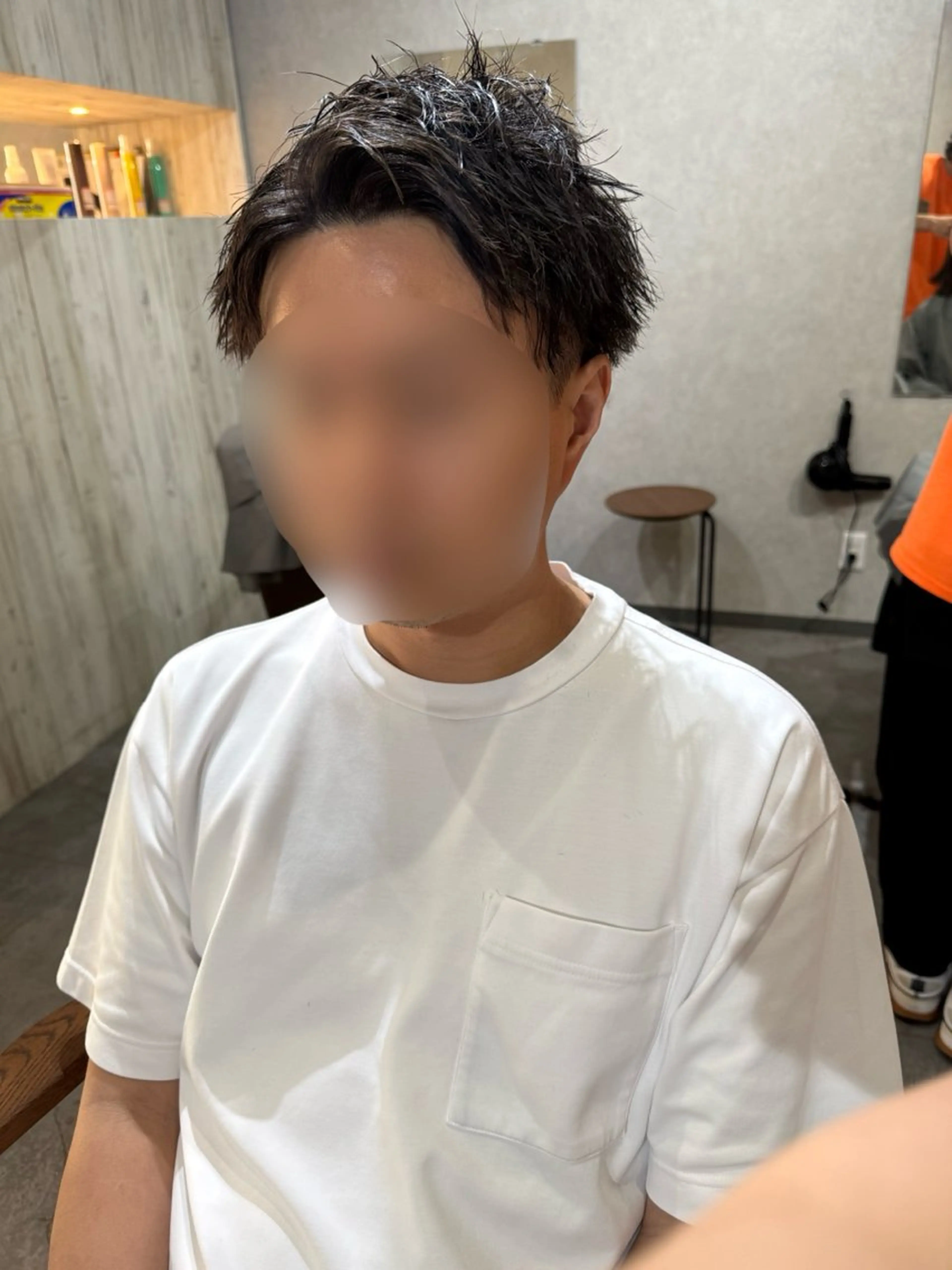 メンズ カット パーマ Bish Yanaのヘアスタイル