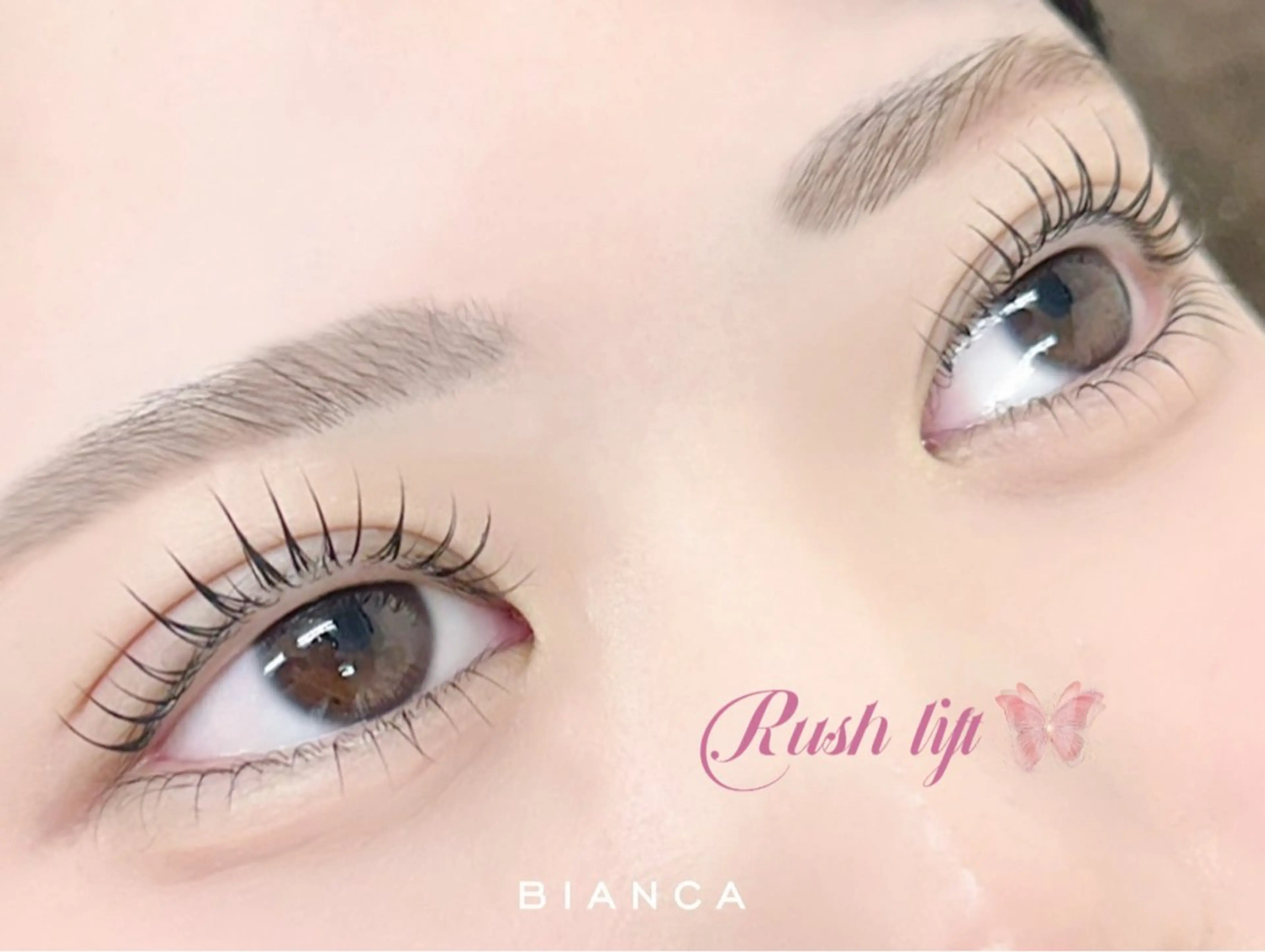 マツエク・マツパ マツパ B☆STAR kurumi束感💖のマツエク・マツパデザイン