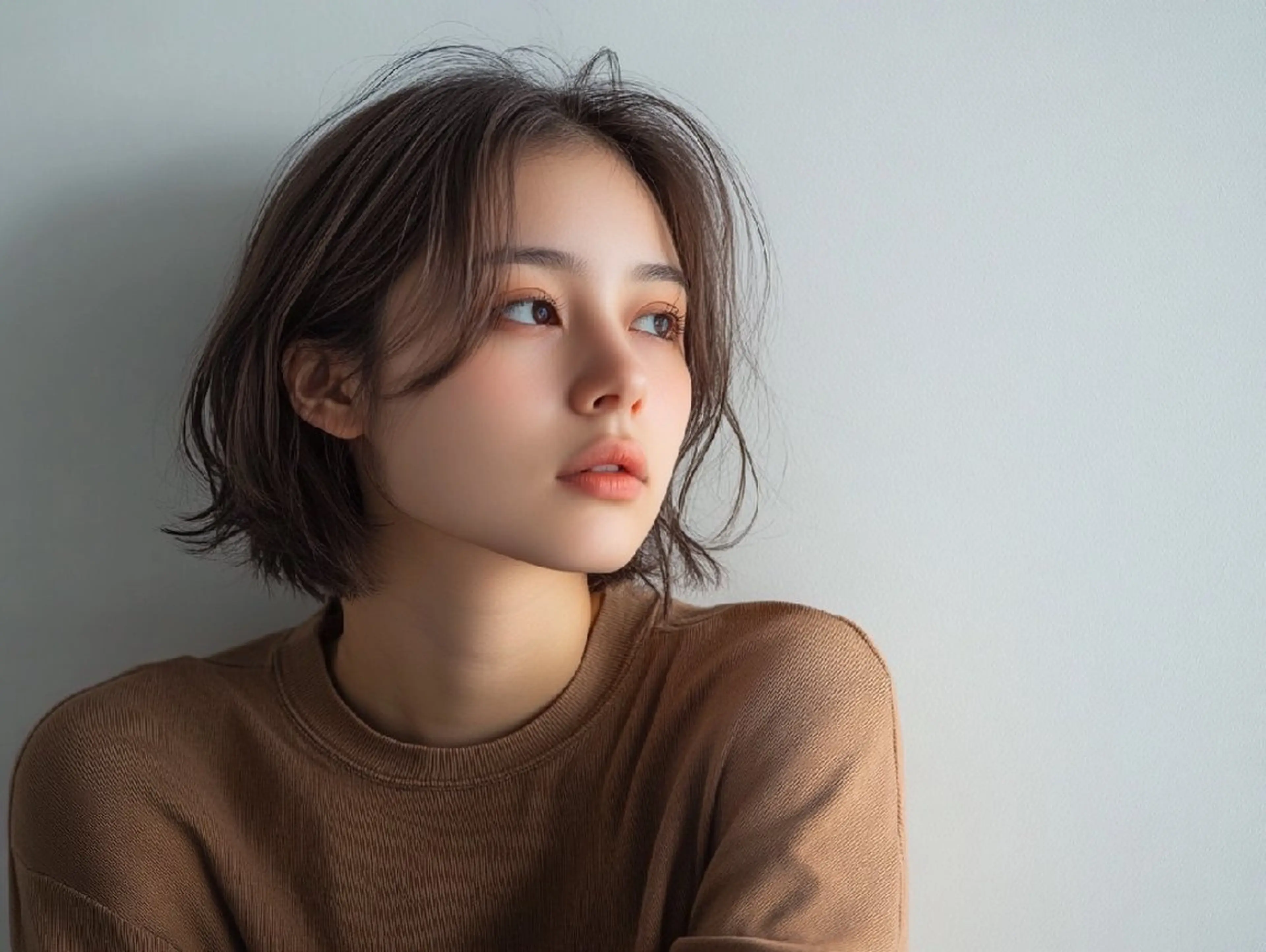 ショート カラー ブリーチ ダブルカラー ハイライトカラー インナーカラー ボブ Luisハイライト　 喜連瓜破、髪質改善のヘアスタイル