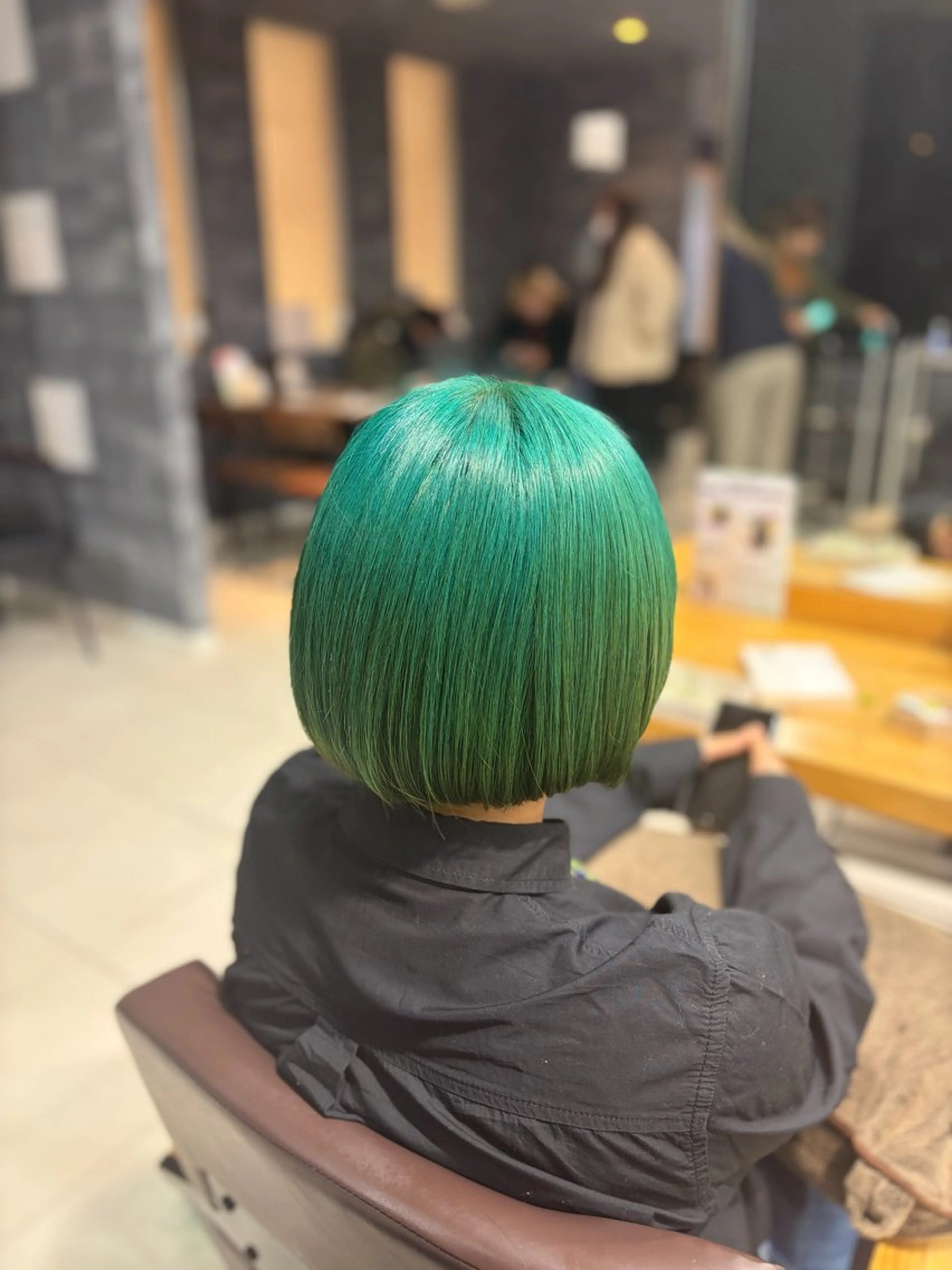 カット＋ダブルカラーの写真