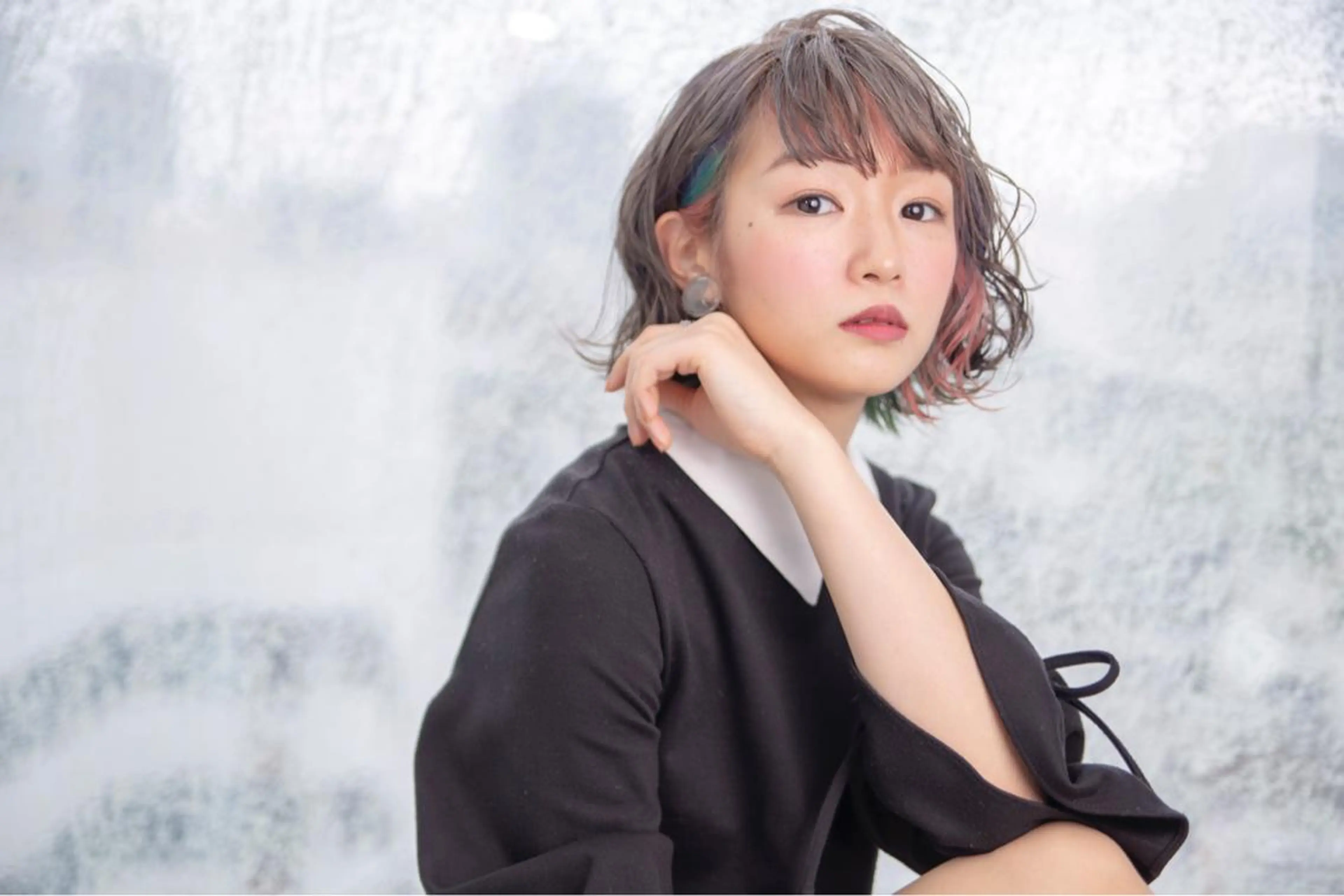 ショート カラー ヘアアレンジ Re:ta Hair 飯田淳平のヘアスタイル
