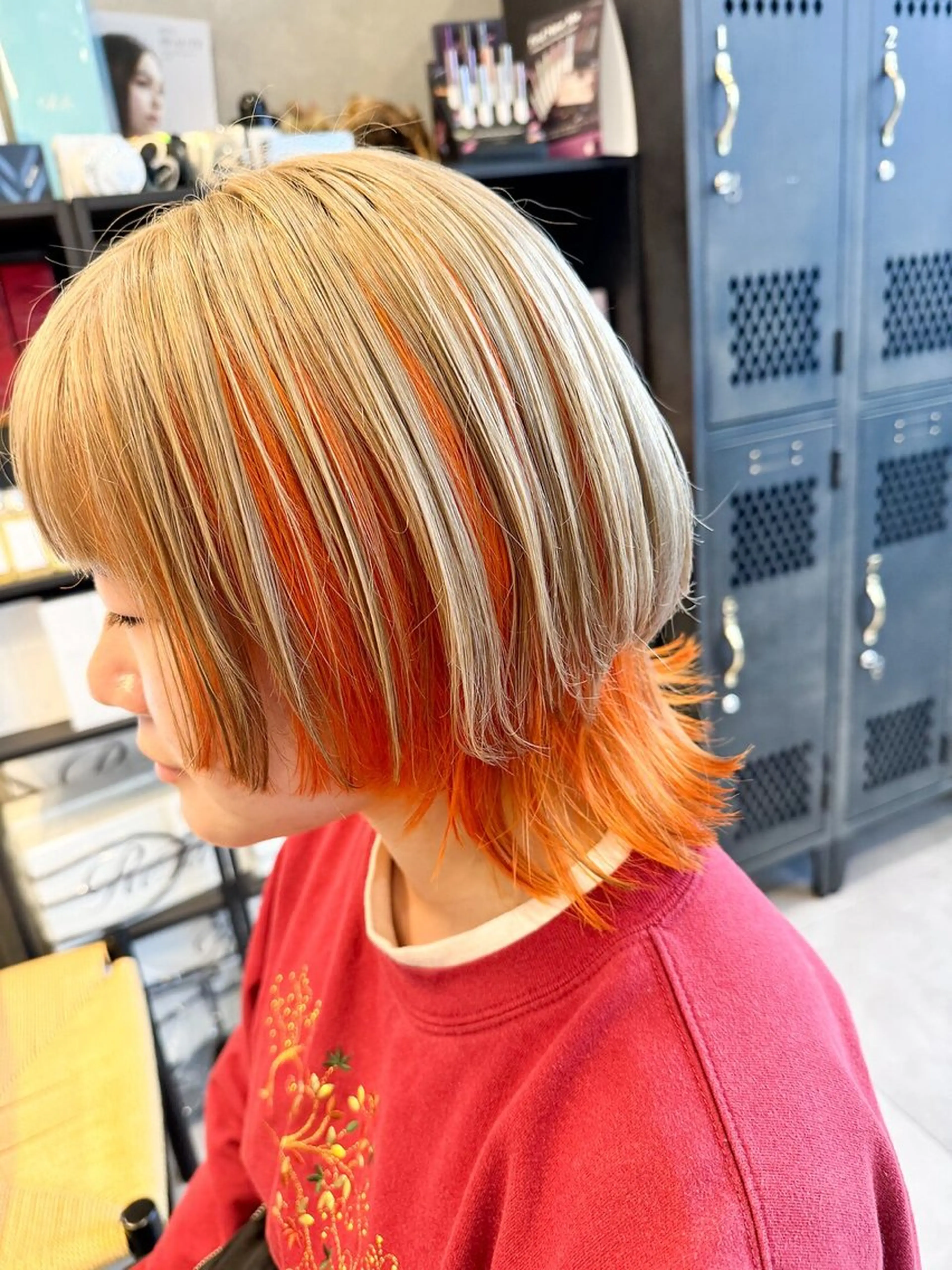 カラー koharu /豊川/Lissのヘアスタイル